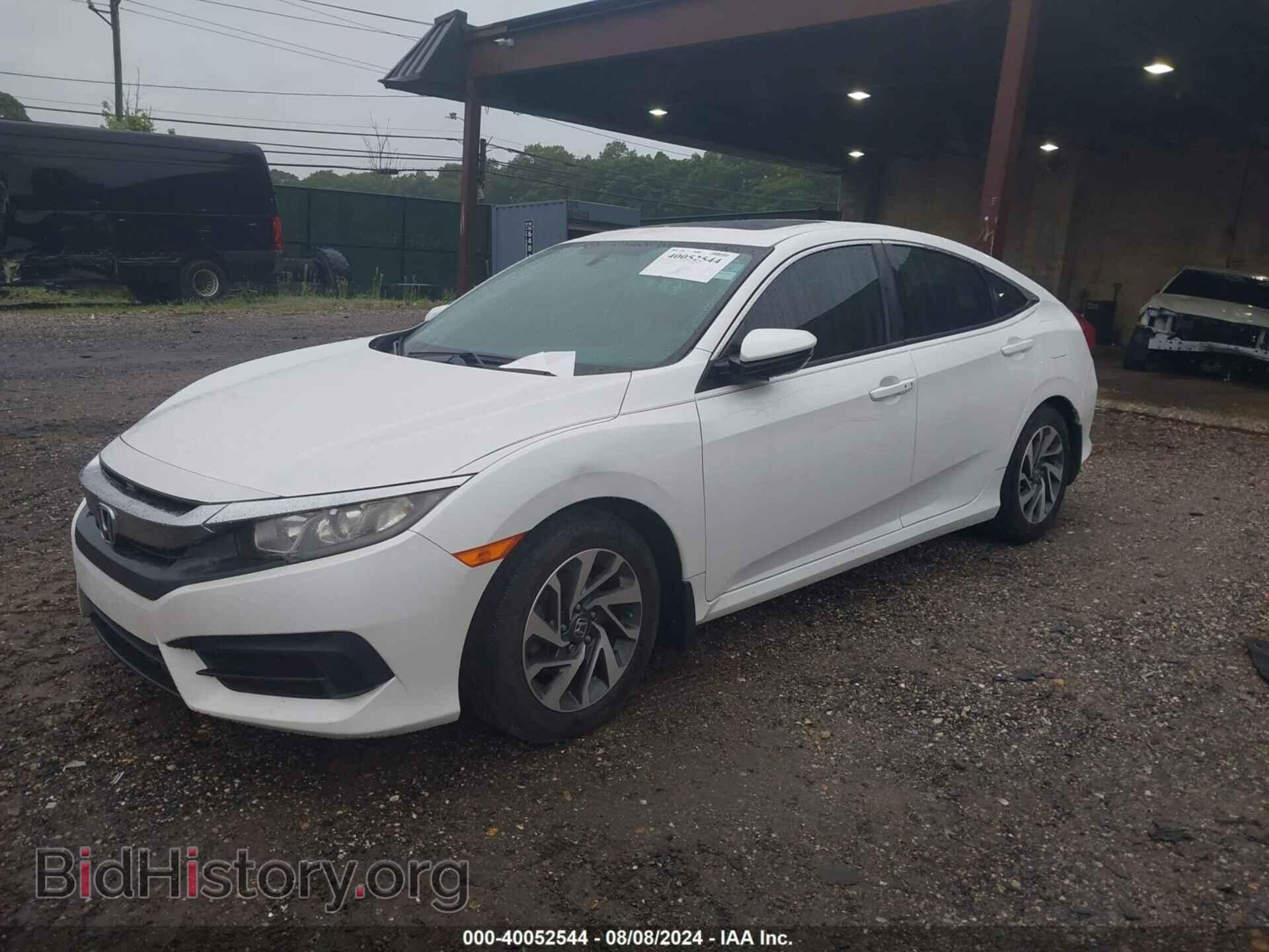 2016 HONDA CIVIC - VIN: 19XFC2F79GE068235 - Photo 2
