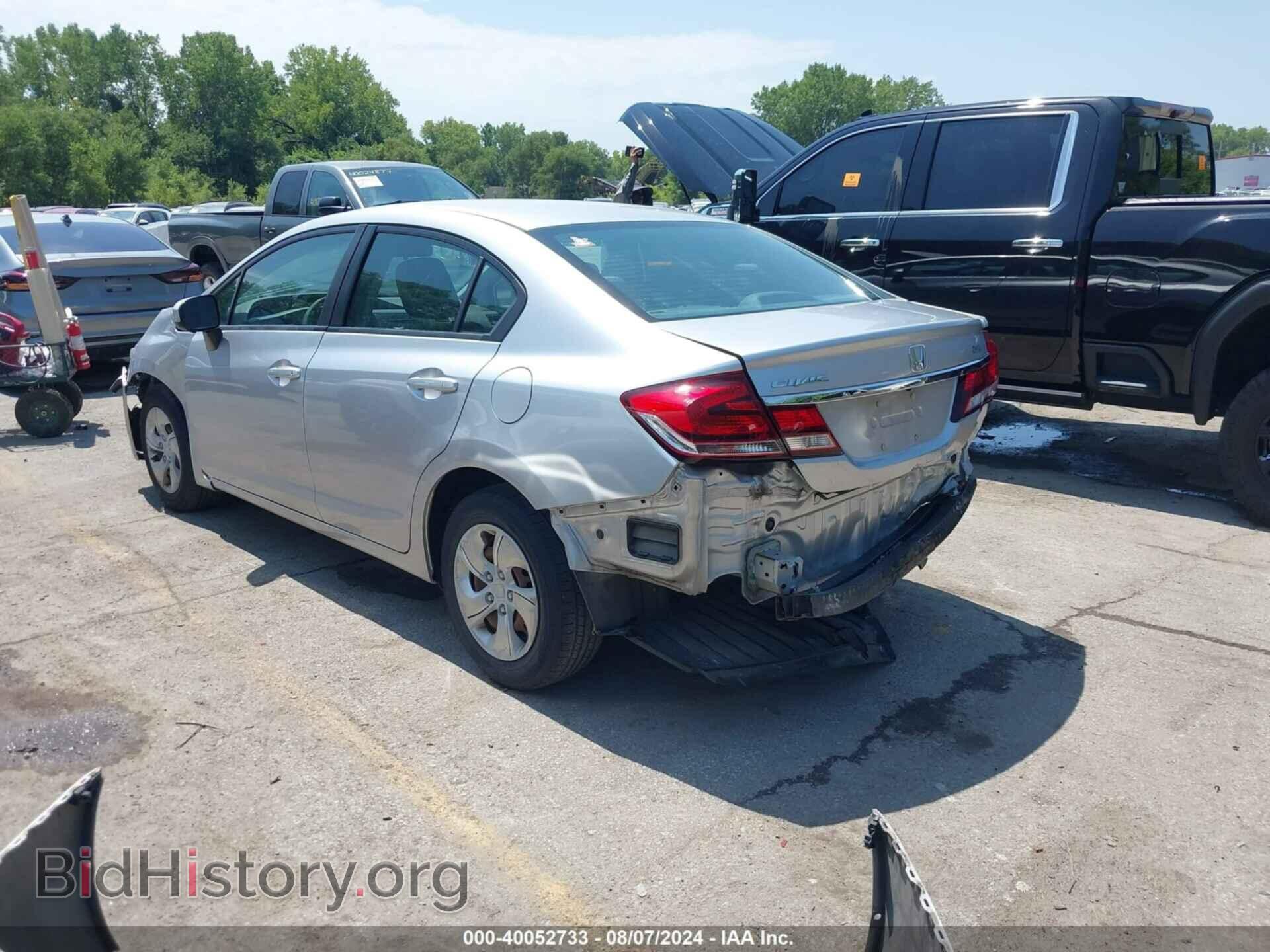 2015 HONDA CIVIC - VIN: 19XFB2F56FE006159 - Фото 3
