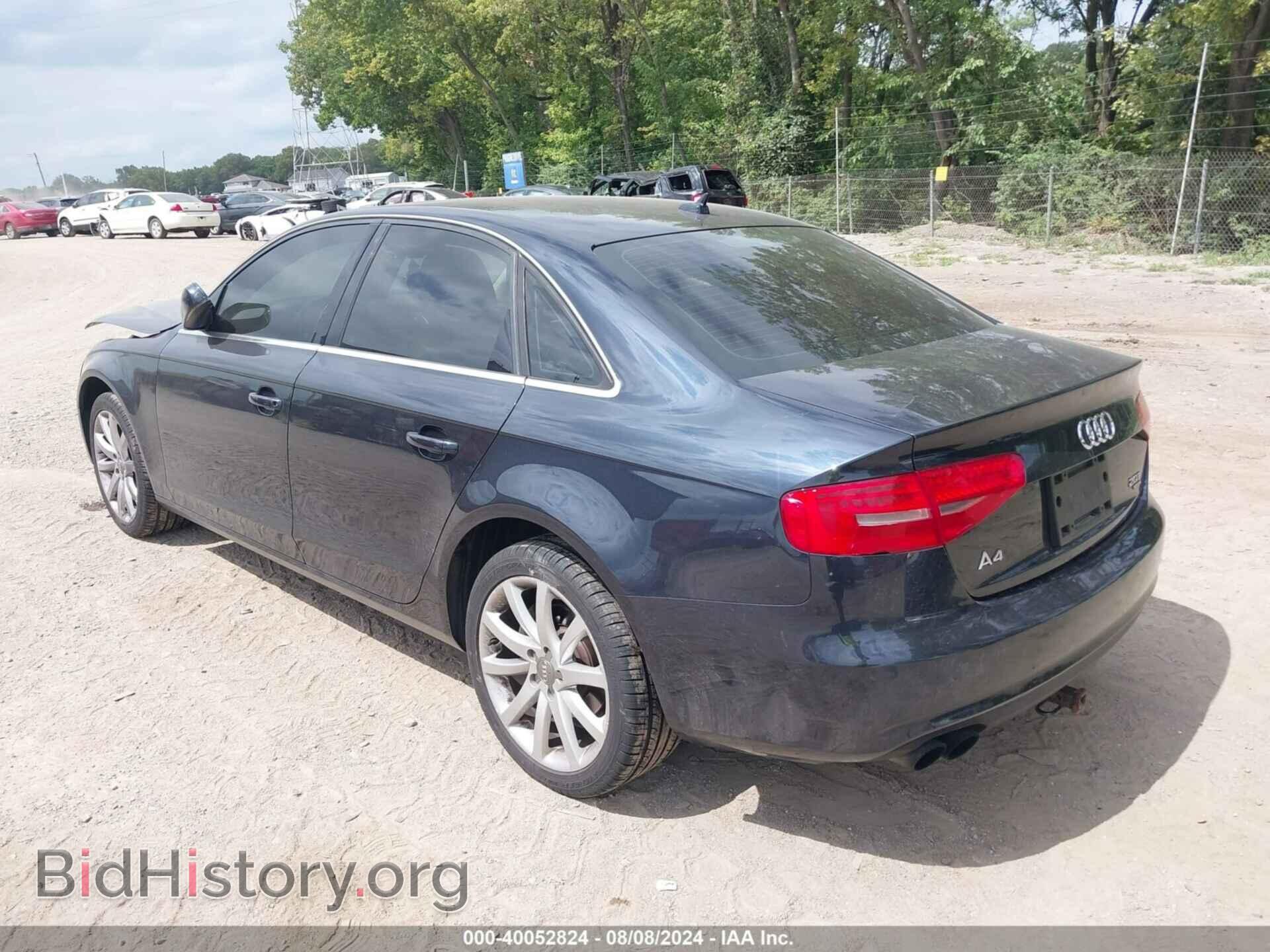 2013 AUDI A4 - VIN: WAUFFAFL9DA178079 - Фото 3