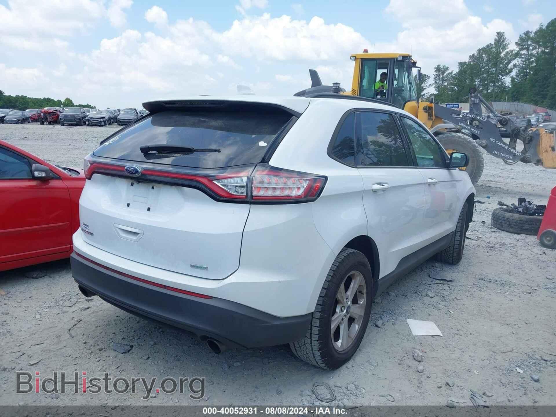 2015 FORD EDGE - VIN: 2FMTK3G99FBC28904 - Photo 4