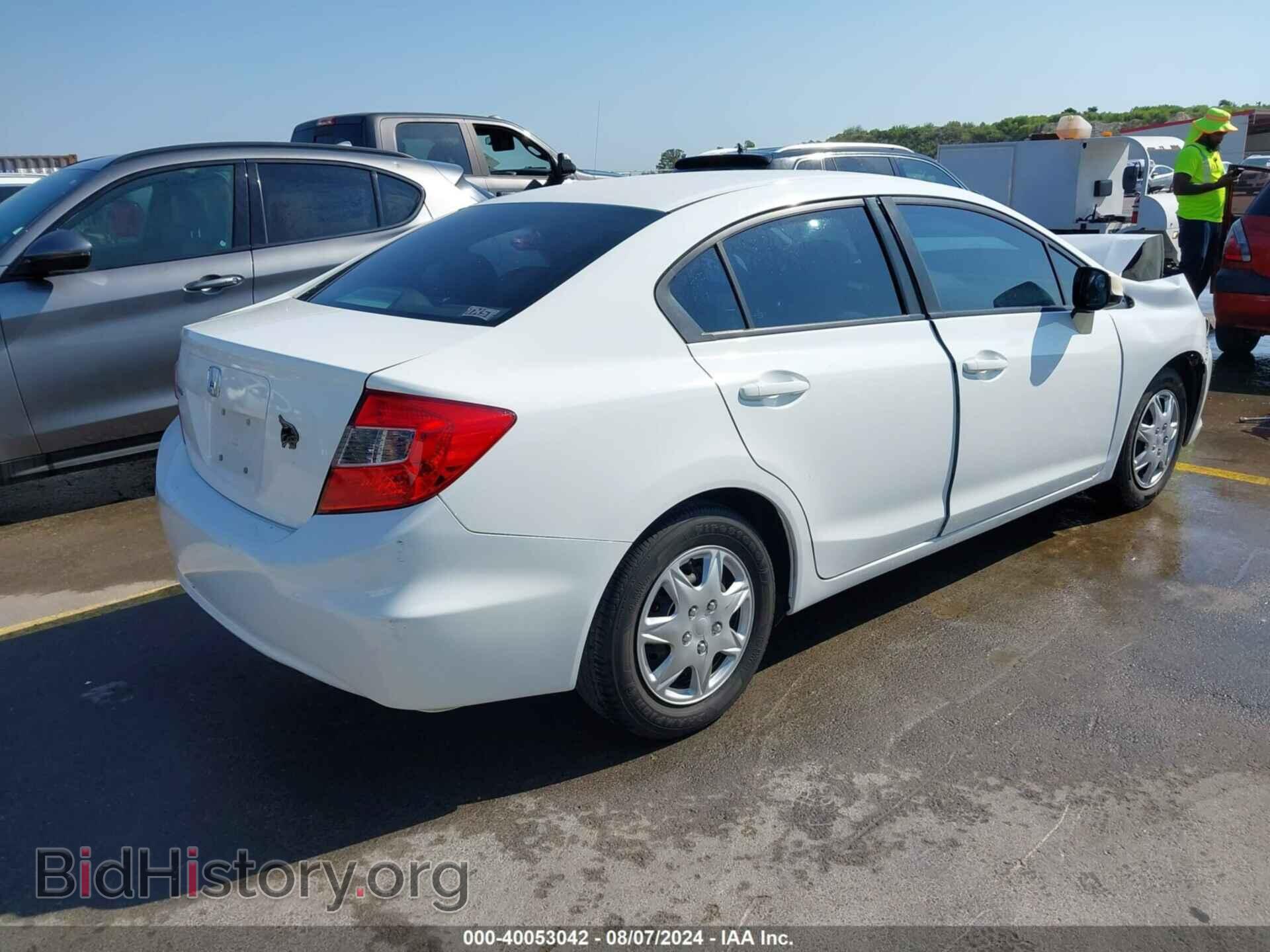 2012 HONDA CIVIC - VIN: 19XFB2F56CE070083 - Фото 4