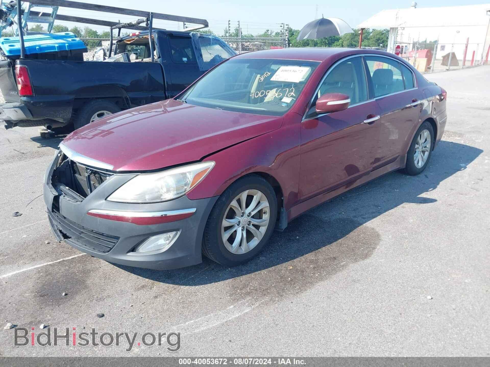 2012 HYUNDAI GENESIS - VIN: KMHGC4DDXCU188786 - Фото 2