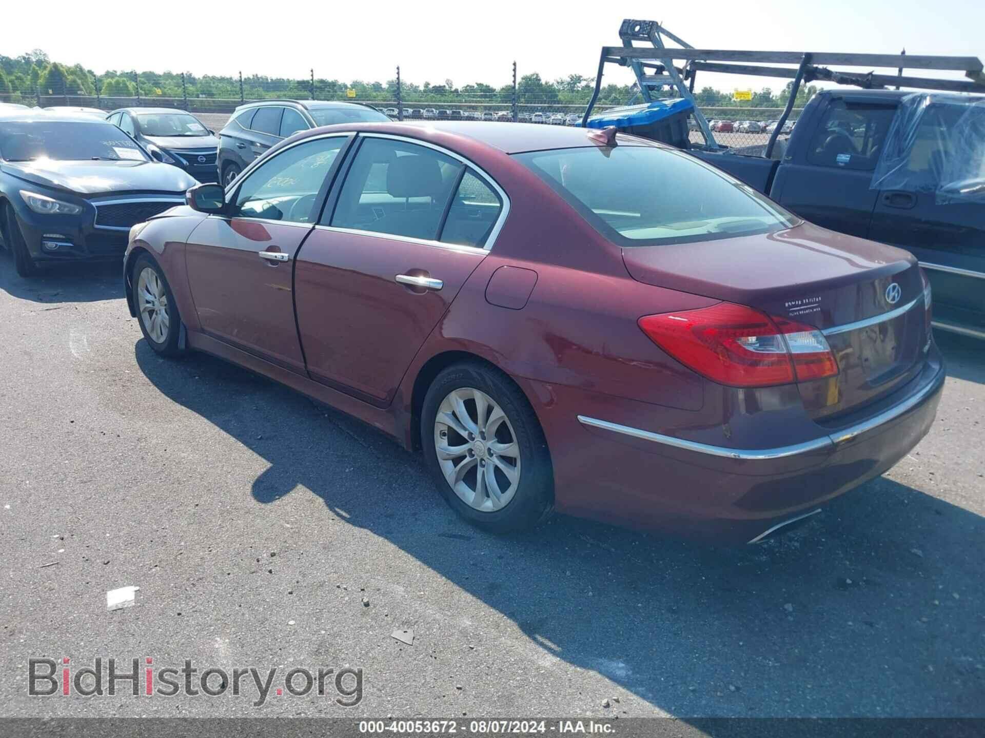 2012 HYUNDAI GENESIS - VIN: KMHGC4DDXCU188786 - Фото 3
