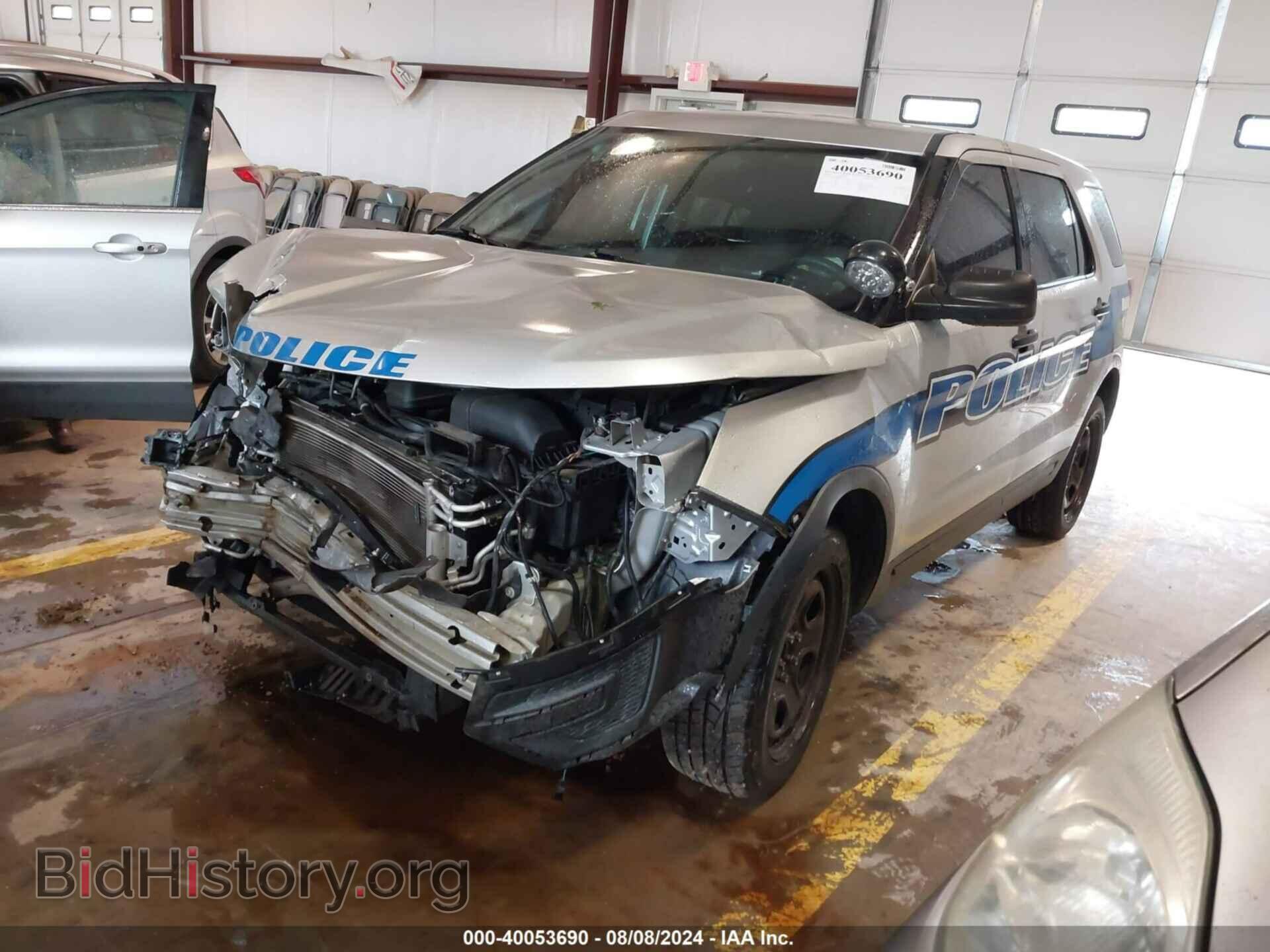 2018 FORD POLICE INTERCEPTOR UTILITY - VIN: 1FM5K8AR5JGB12356 - Фото 2