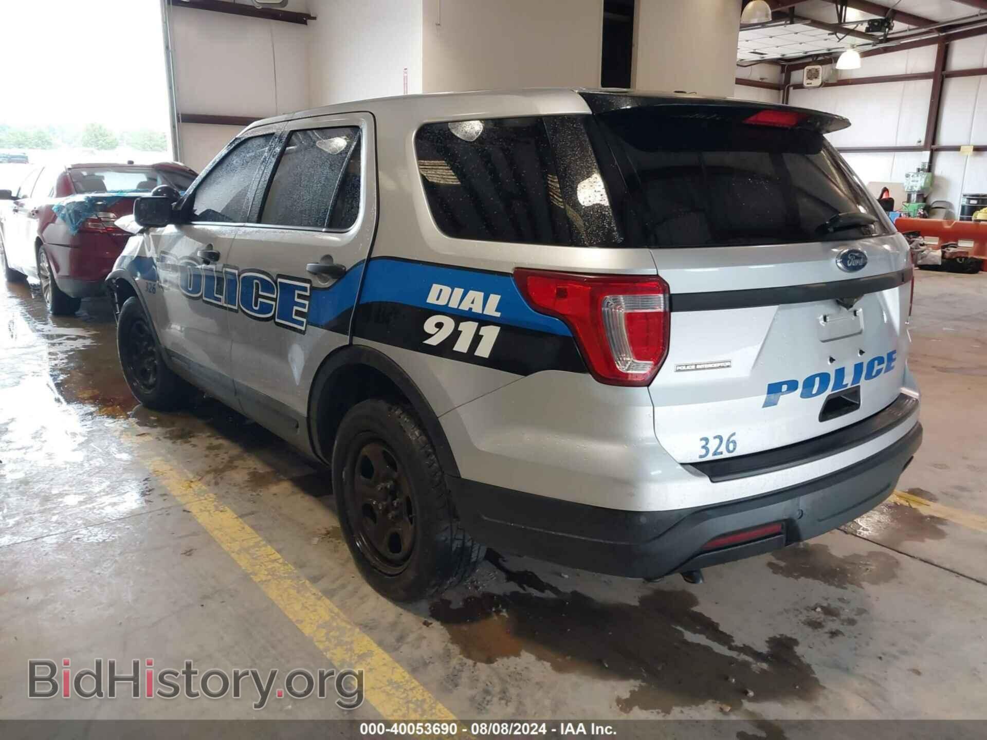 2018 FORD POLICE INTERCEPTOR UTILITY - VIN: 1FM5K8AR5JGB12356 - Фото 3