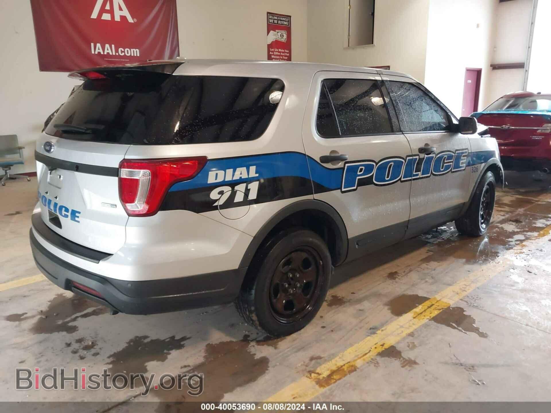 2018 FORD POLICE INTERCEPTOR UTILITY - VIN: 1FM5K8AR5JGB12356 - Фото 4