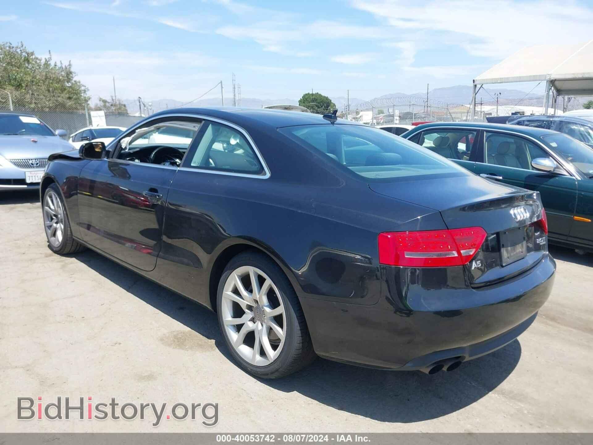 2012 AUDI A5 - VIN: WAULFAFR2CA004831 - Фото 3
