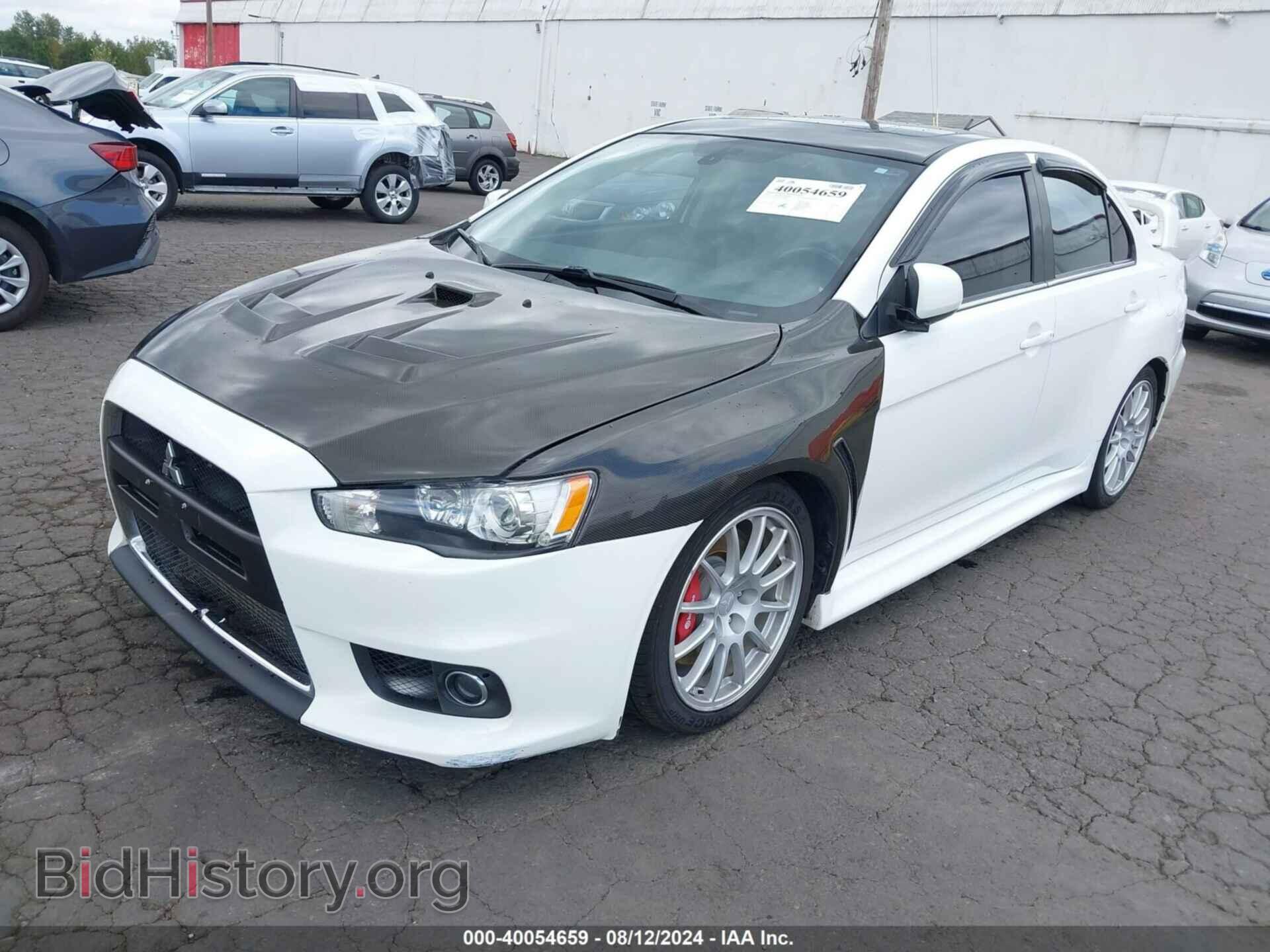 2014 MITSUBISHI LANCER EVOLUTION - VIN: JA32W5FV0EU022988 - Photo 2