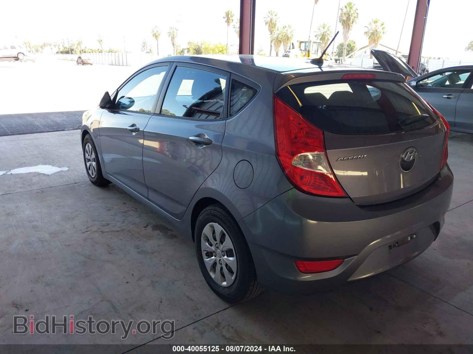 2016 HYUNDAI ACCENT - VIN: KMHCT5AE4GU255227 - Фото 3