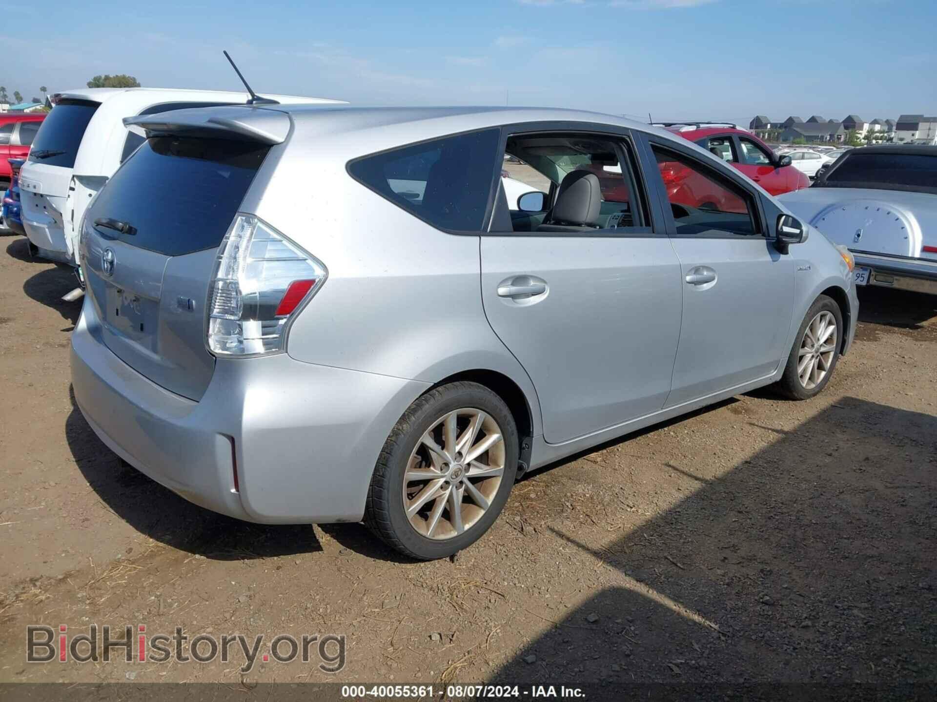 2014 TOYOTA PRIUS V - VIN: JTDZN3EU3EJ010836 - Фото 4