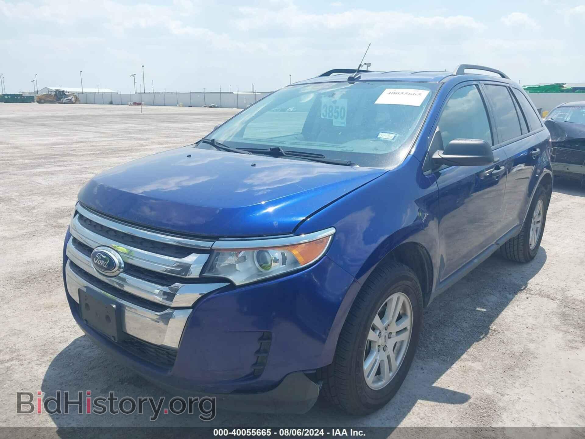 2013 FORD EDGE - VIN: 2FMDK3GC0DBA31682 - Фото 2