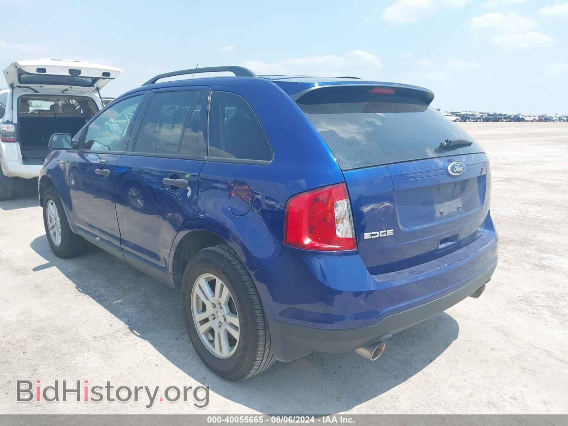 2013 FORD EDGE - VIN: 2FMDK3GC0DBA31682 - Фото 3
