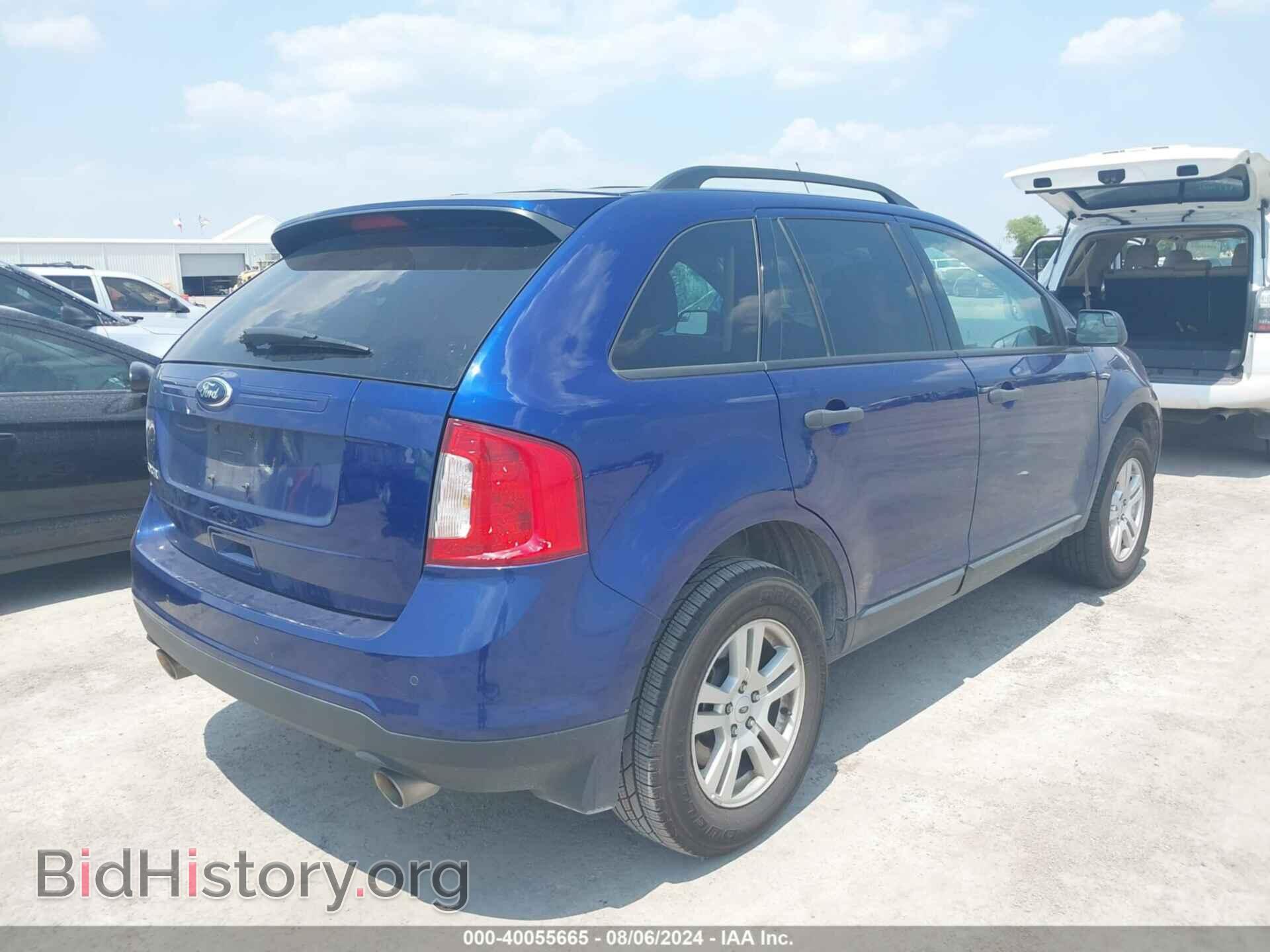 2013 FORD EDGE - VIN: 2FMDK3GC0DBA31682 - Фото 4