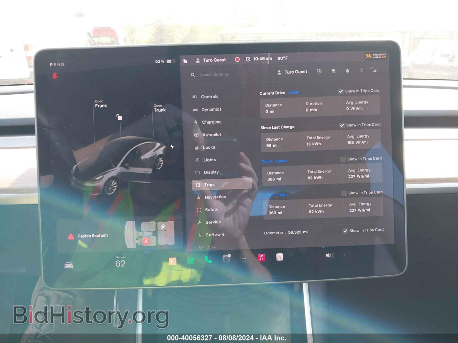 2019 TESLA MODEL 3 - VIN: 5YJ3E1EB3KF477458 - Фото 7