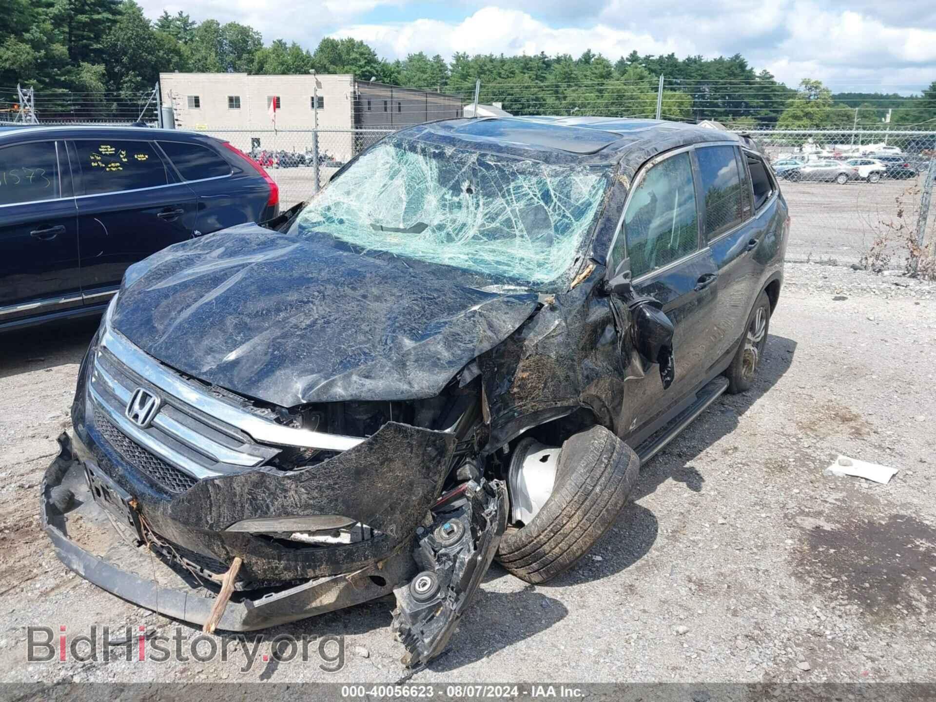 2016 HONDA PILOT - VIN: 5FNYF6H84GB045355 - Фото 2