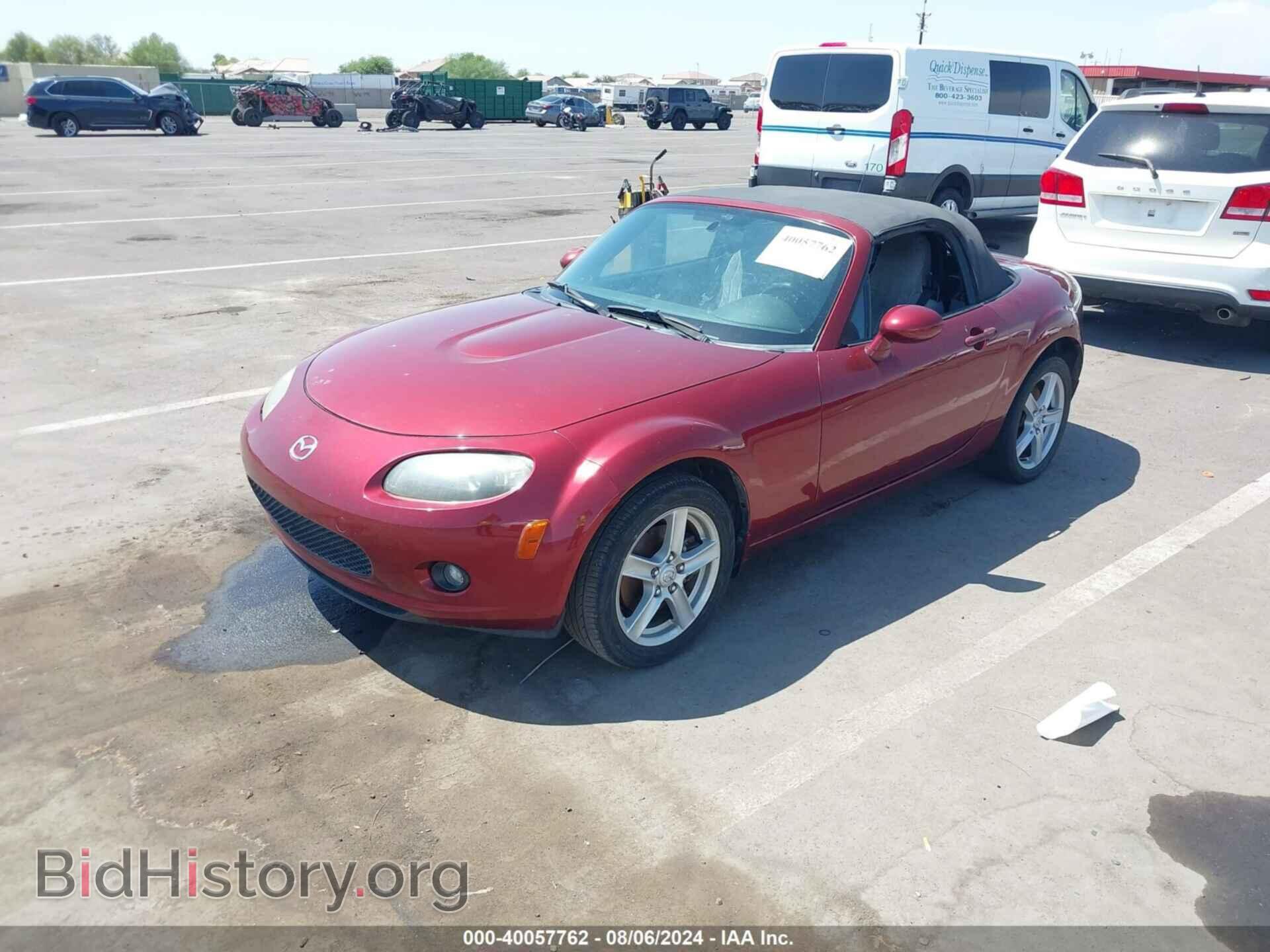 2006 MAZDA MX-5 - VIN: JM1NC25F360113486 - Фото 2