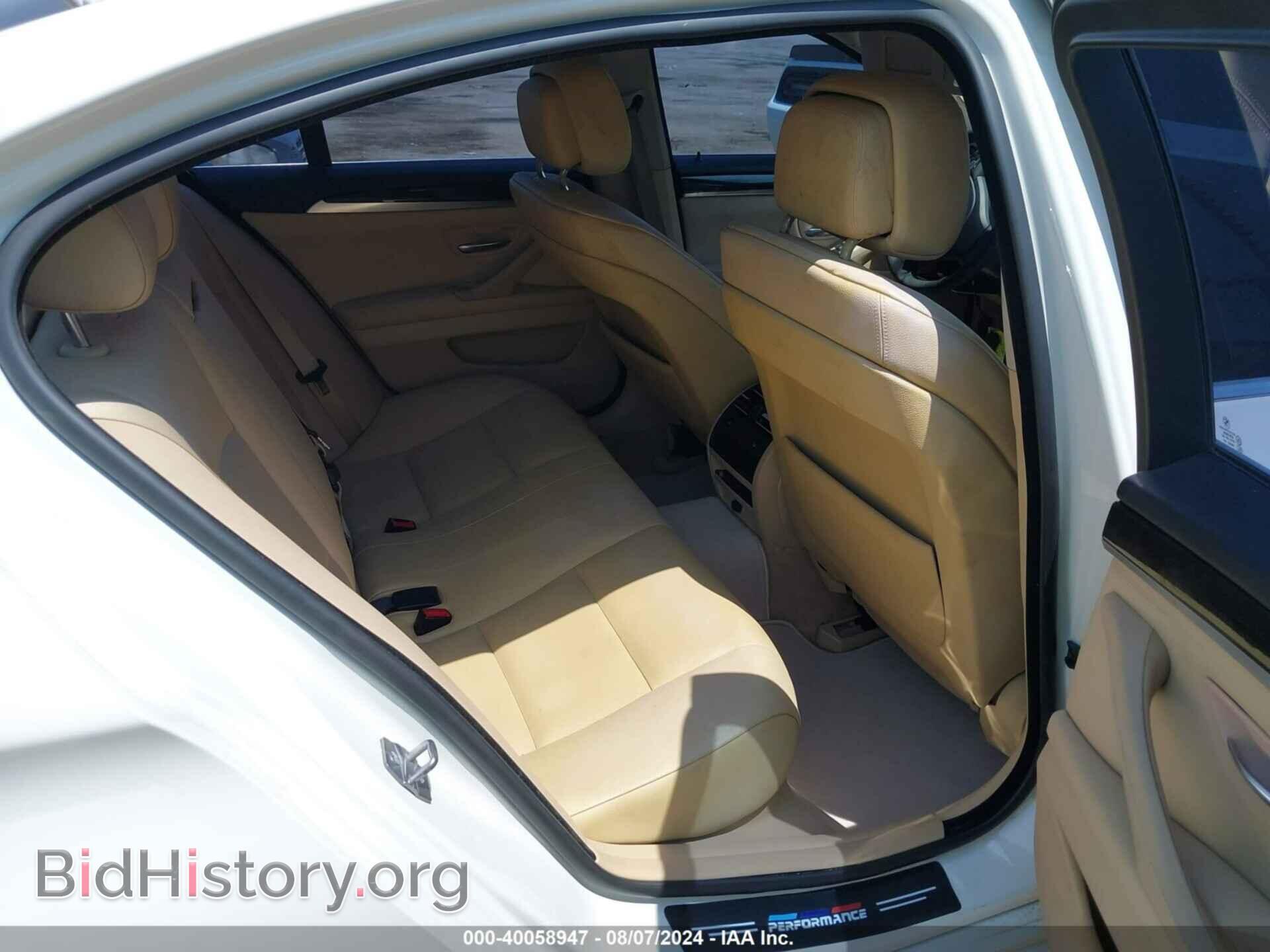 2013 BMW 528I - VIN: WBAXH5C55DD110064 - Фото 8
