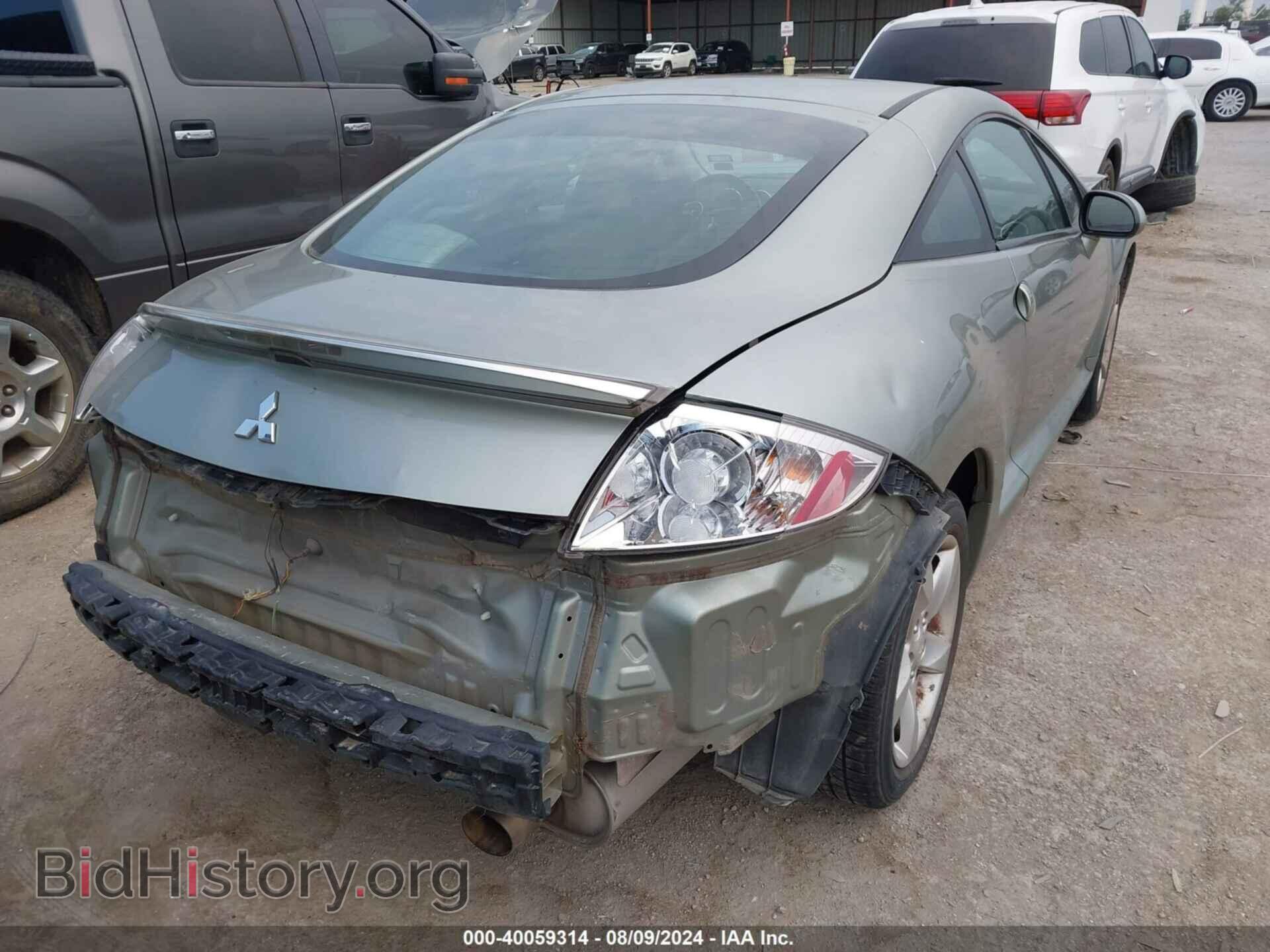 2008 MITSUBISHI ECLIPSE - VIN: 4A3AK24F58E042166 - Photo 4
