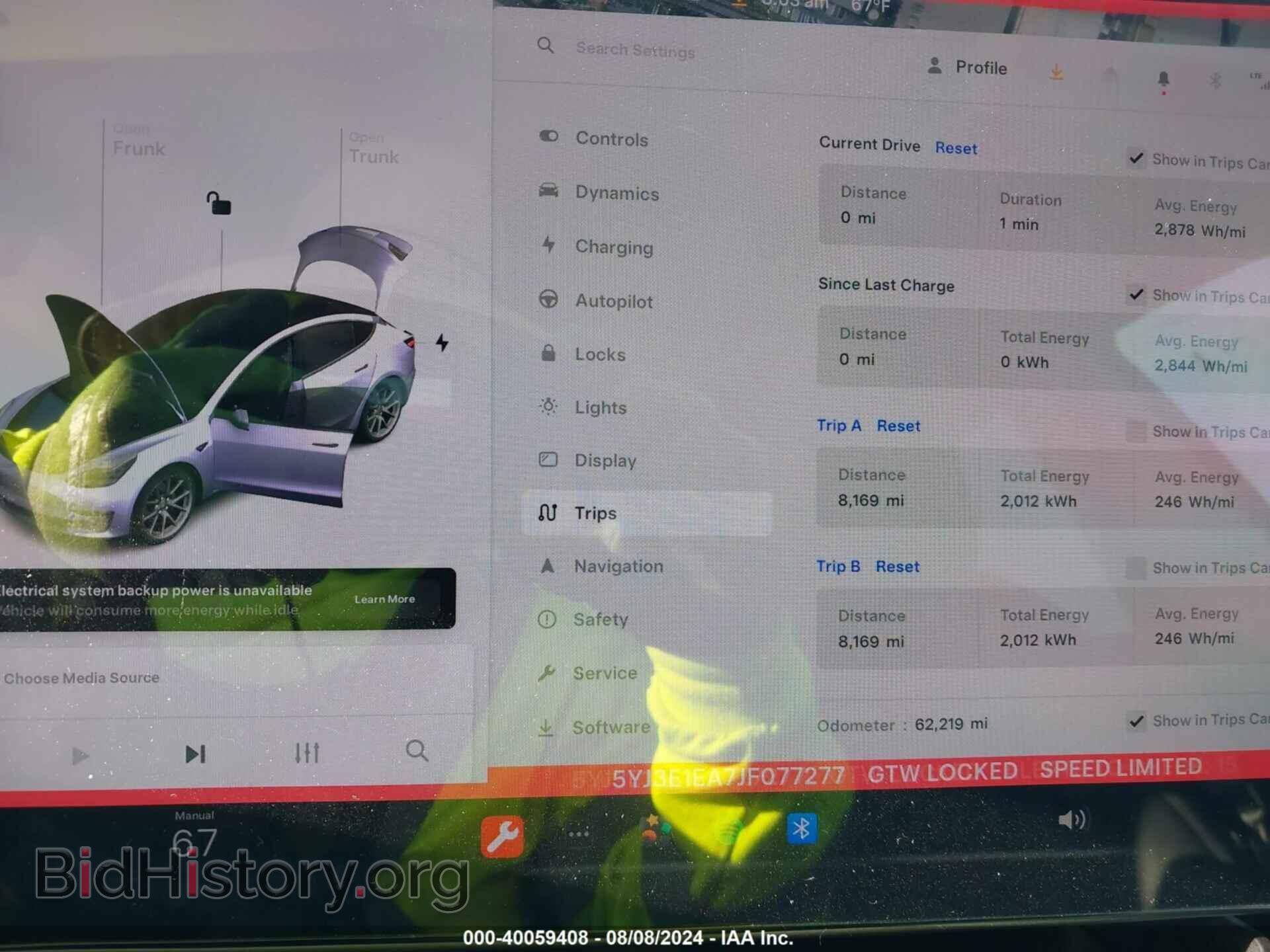 2018 TESLA MODEL 3 - VIN: 5YJ3E1EA7JF077277 - Фото 7
