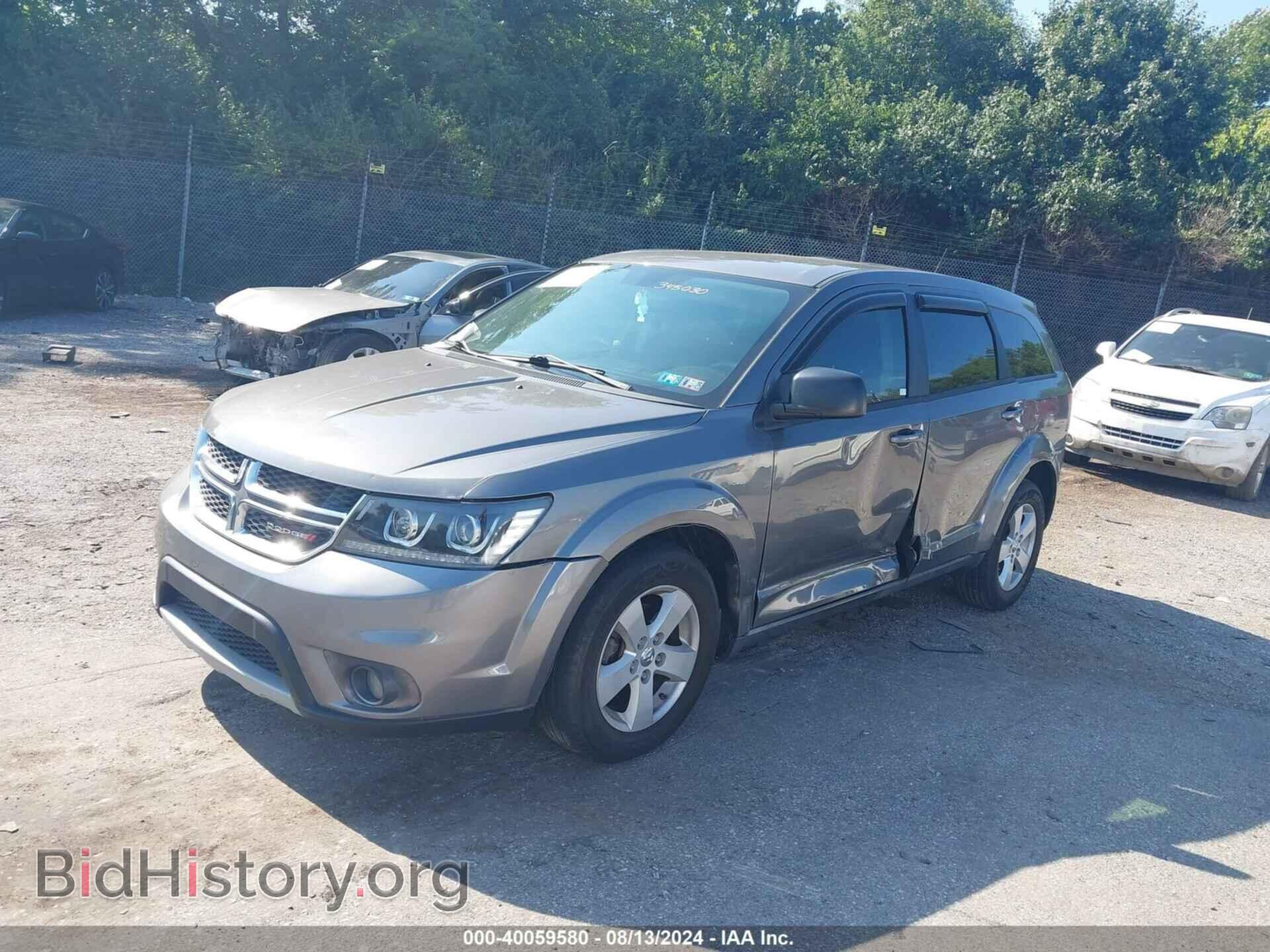 2012 DODGE JOURNEY - VIN: 3C4PDCAB6CT345030 - Фото 2