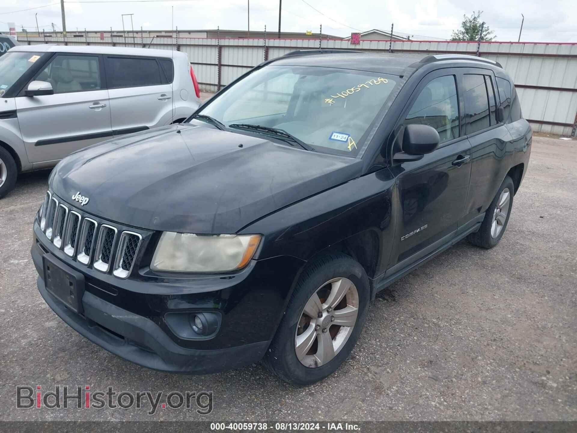 2012 JEEP COMPASS - VIN: 1C4NJCBA5CD504986 - Фото 2
