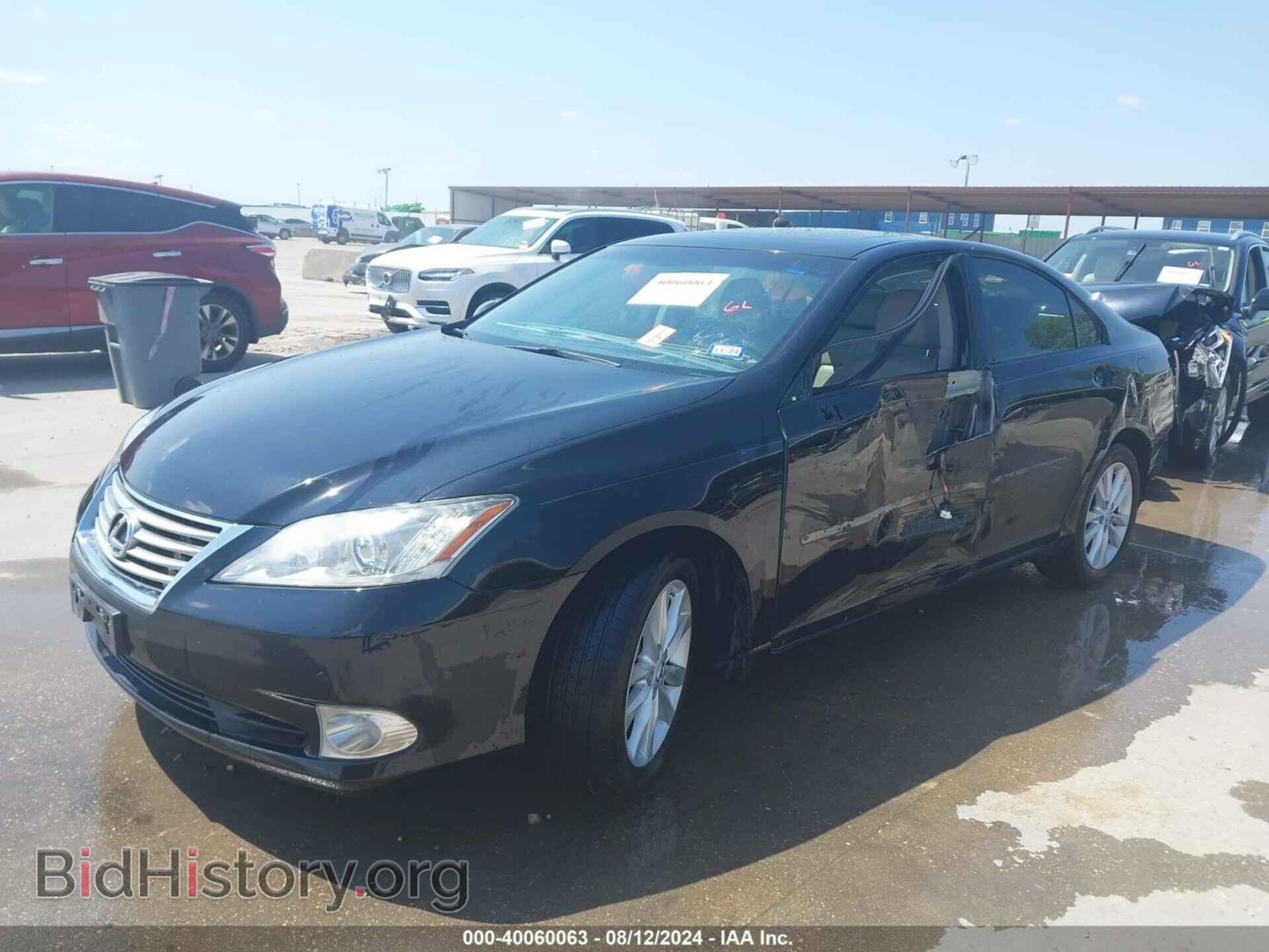 2012 LEXUS ES 350 - VIN: JTHBK1EG8C2481184 - Фото 2