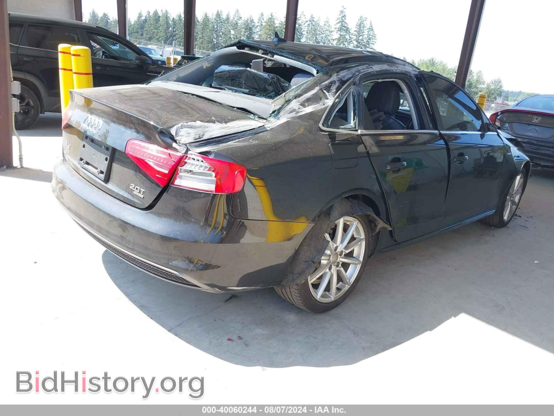 2014 AUDI A4 - VIN: WAUFFAFL0EN030400 - Фото 4