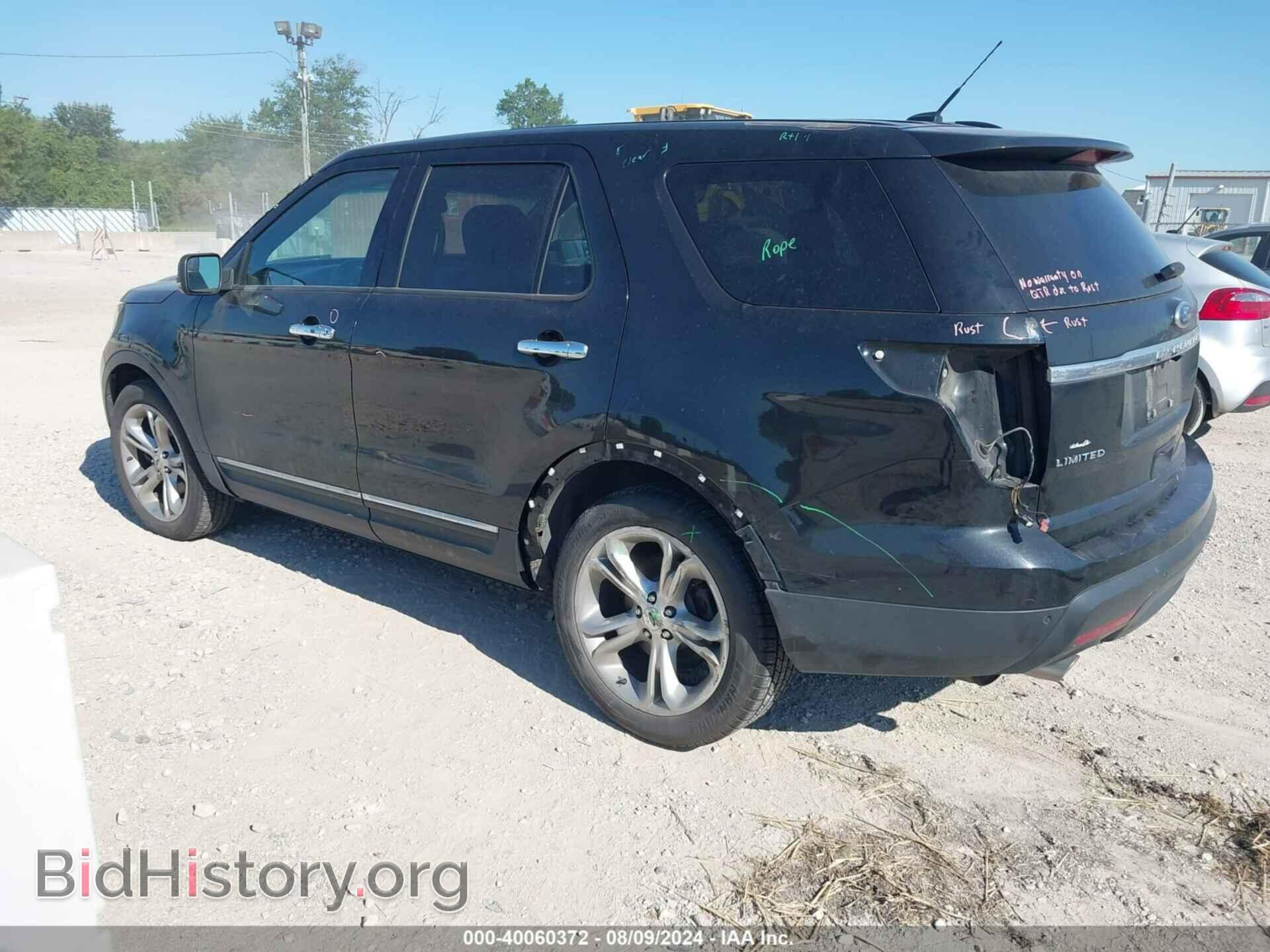 2011 FORD EXPLORER - VIN: 1FMHK7F83BGA10059 - Фото 3