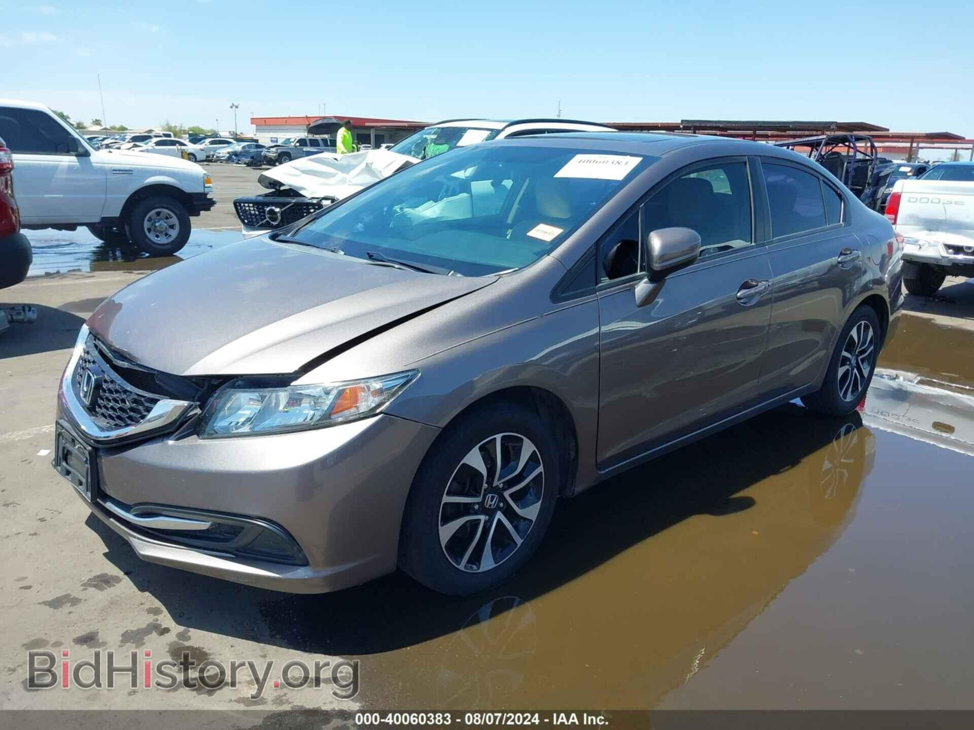 2015 HONDA CIVIC - VIN: 19XFB2F85FE058070 - Фото 2