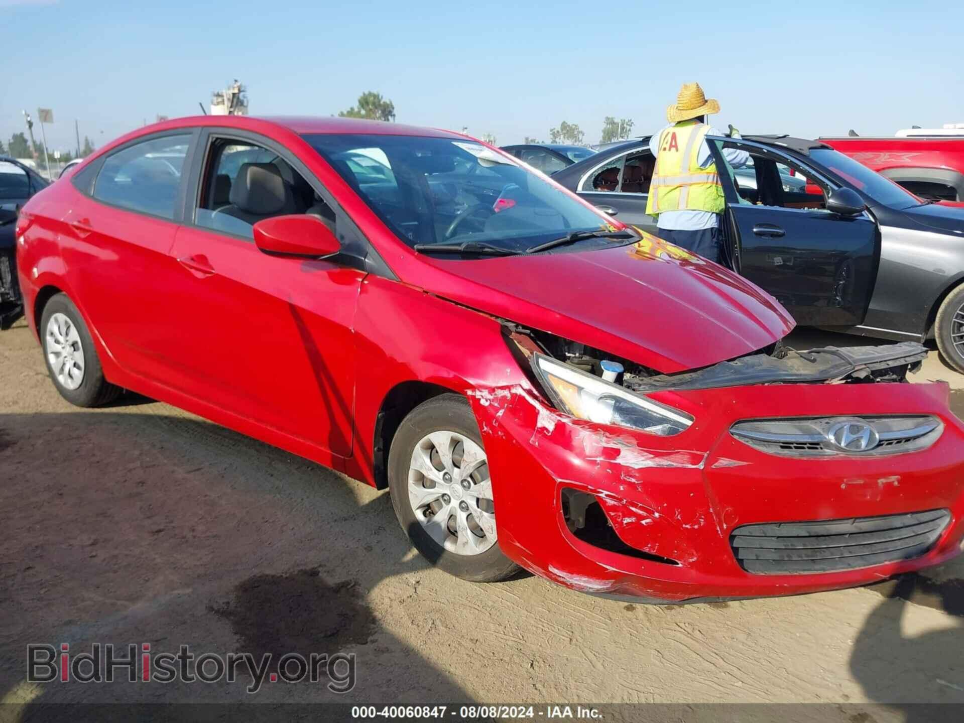 Фотография KMHCT4AE9GU071542 - HYUNDAI ACCENT 2016