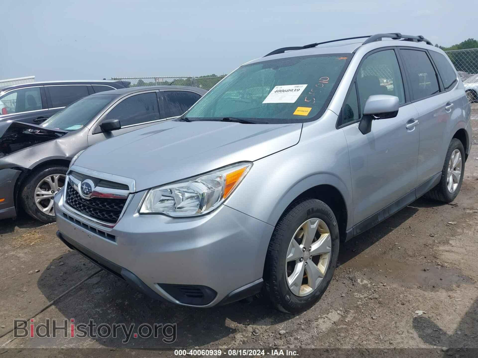 2014 SUBARU FORESTER - VIN: JF2SJAEC7EH545010 - Фото 2