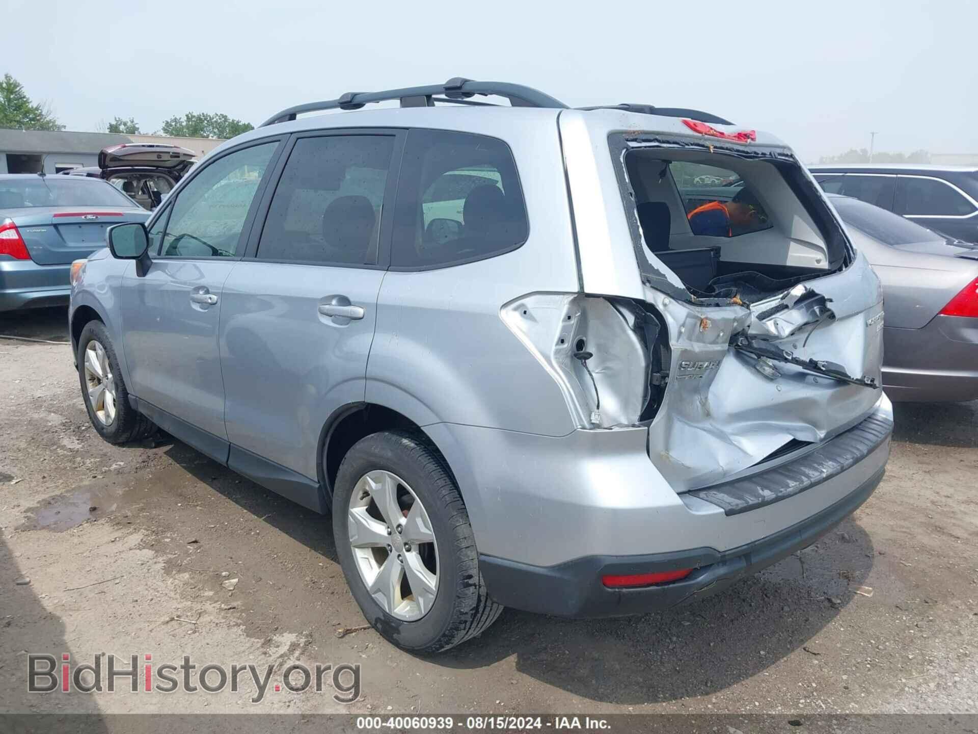 2014 SUBARU FORESTER - VIN: JF2SJAEC7EH545010 - Фото 3