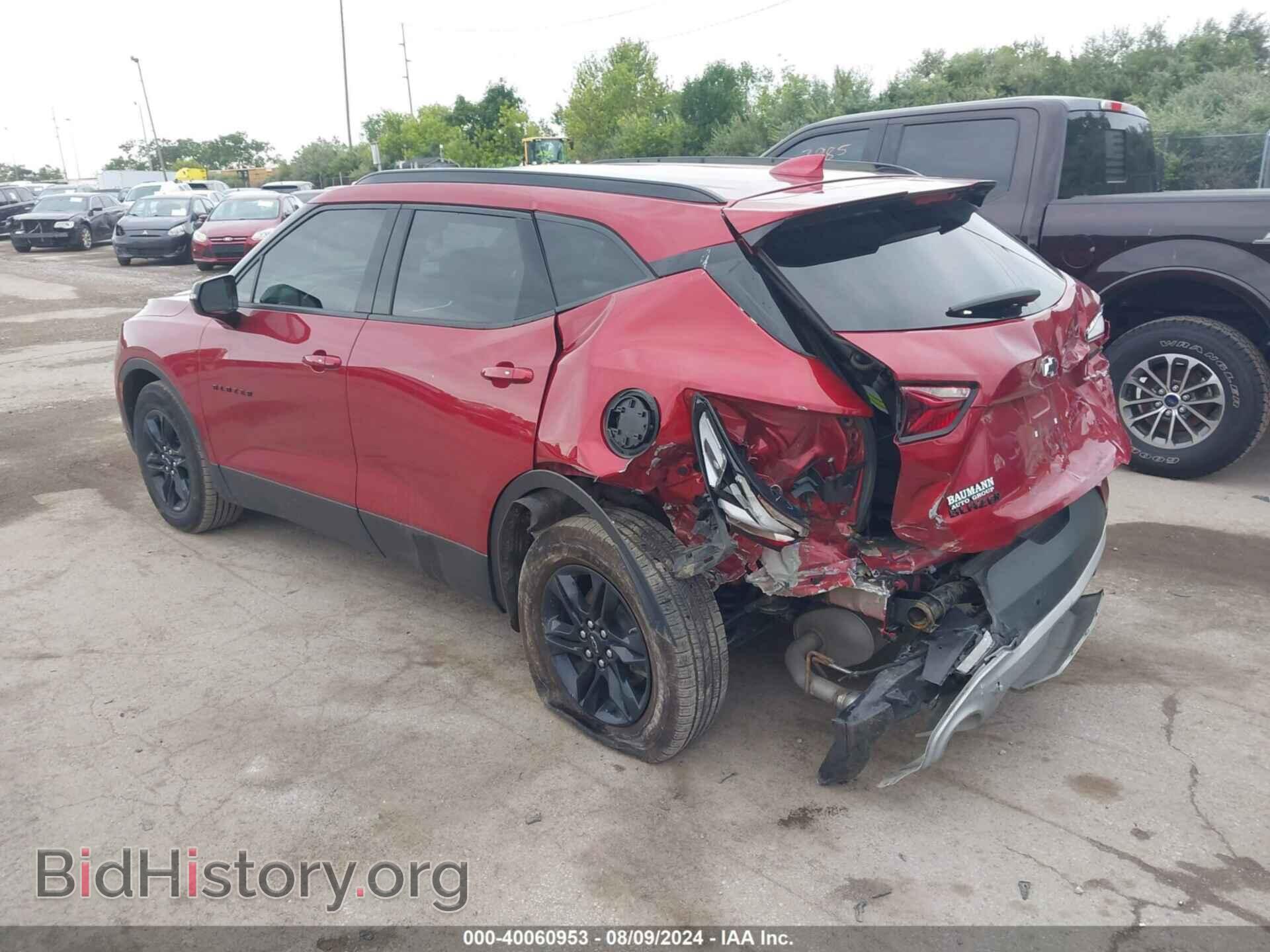 2021 CHEVROLET BLAZER - VIN: 3GNKBCRS4MS513539 - Фото 3