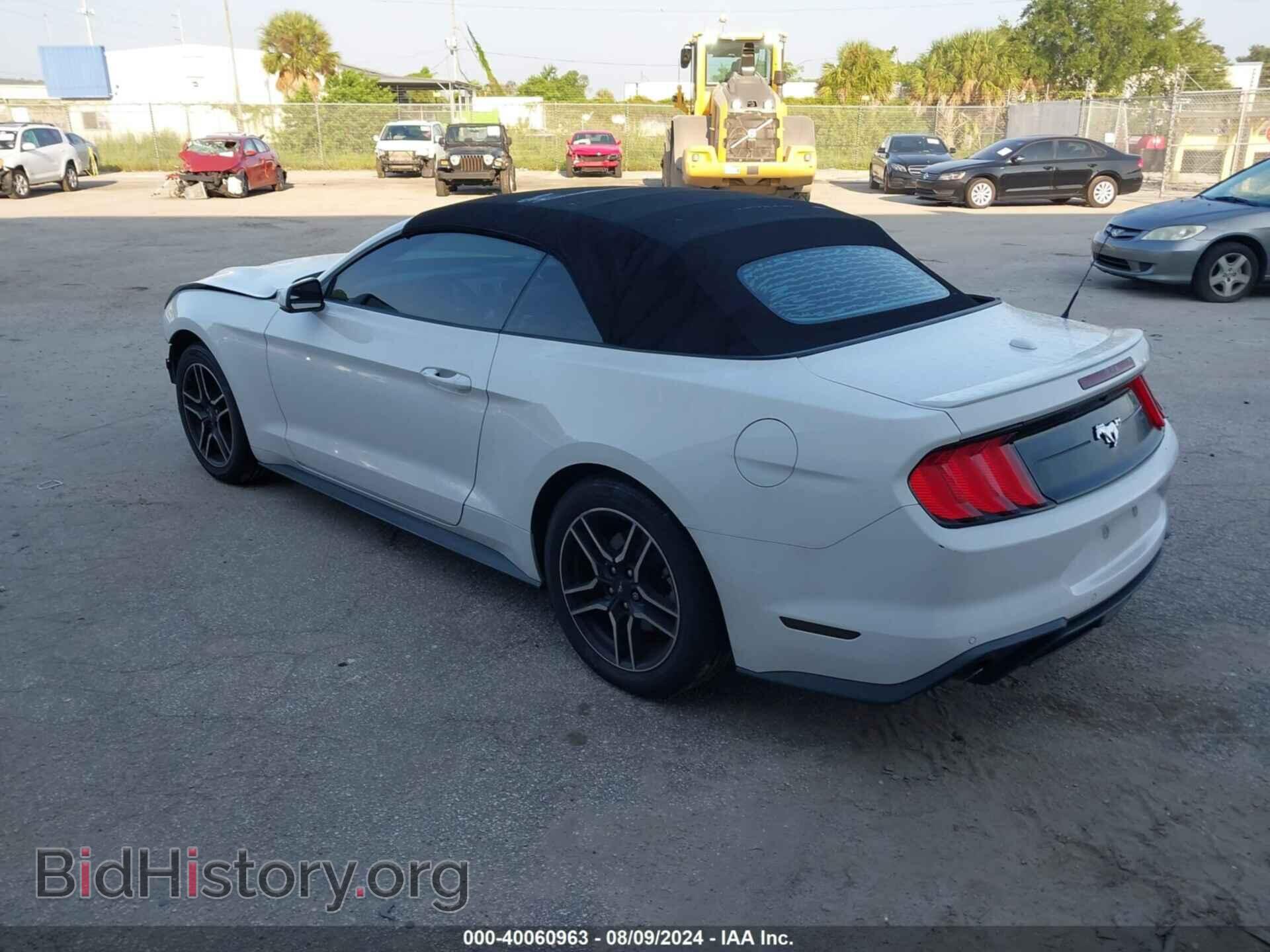 2018 FORD MUSTANG - VIN: 1FATP8UH4J5124287 - Фото 3