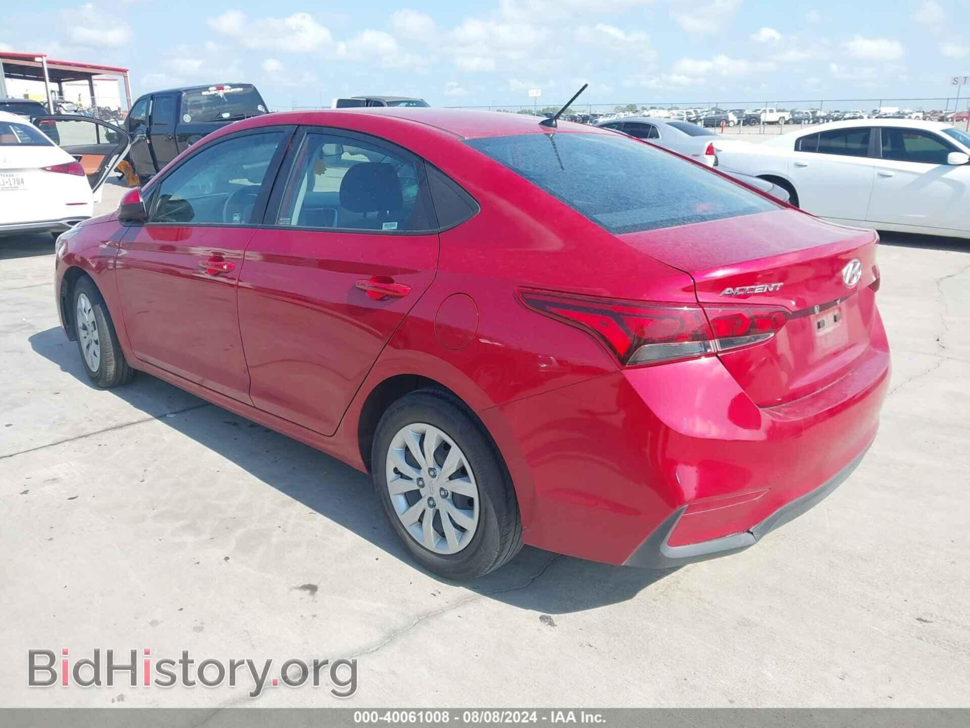 2021 HYUNDAI ACCENT - VIN: 3KPC24A61ME138886 - Фото 3
