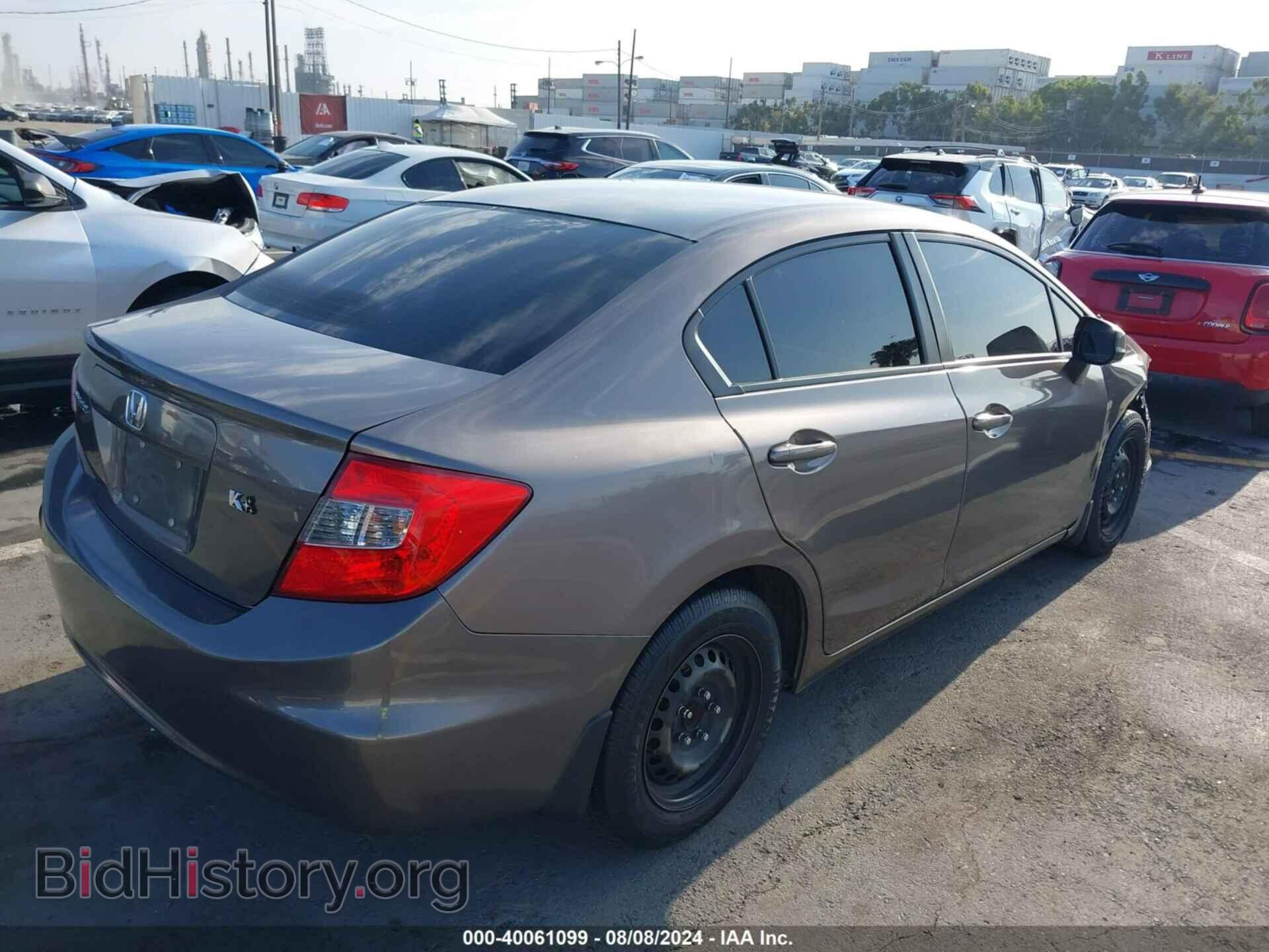 2012 HONDA CIVIC - VIN: JHMFB2F5XCS005474 - Фото 4