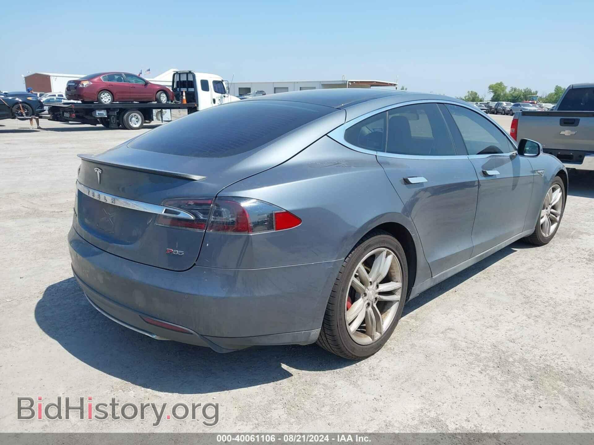 2014 TESLA MODEL S - VIN: 5YJSA1H11EFP32848 - Photo 4