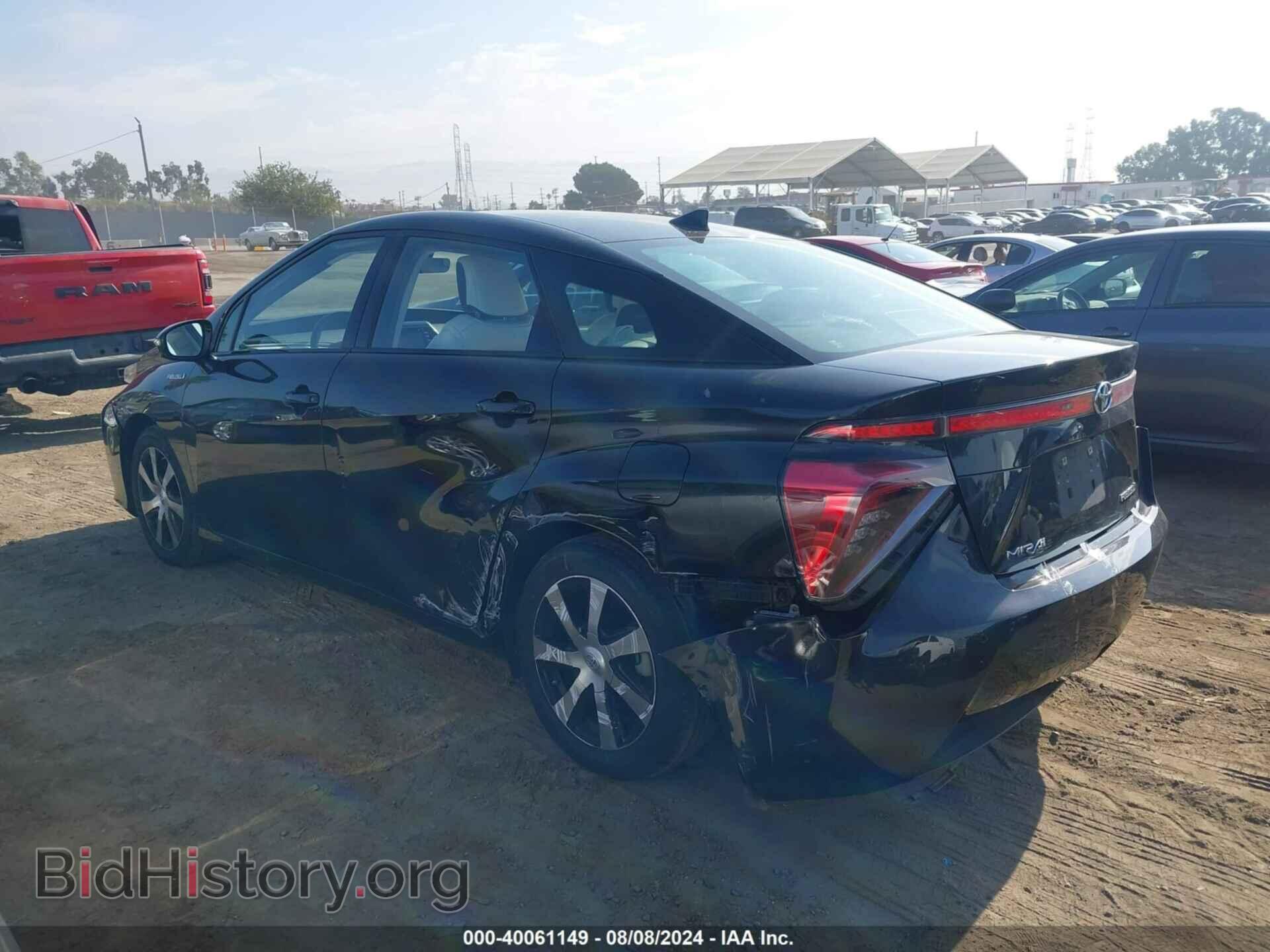 2020 TOYOTA MIRAI - VIN: JTDBVRBD2LA008064 - Фото 3