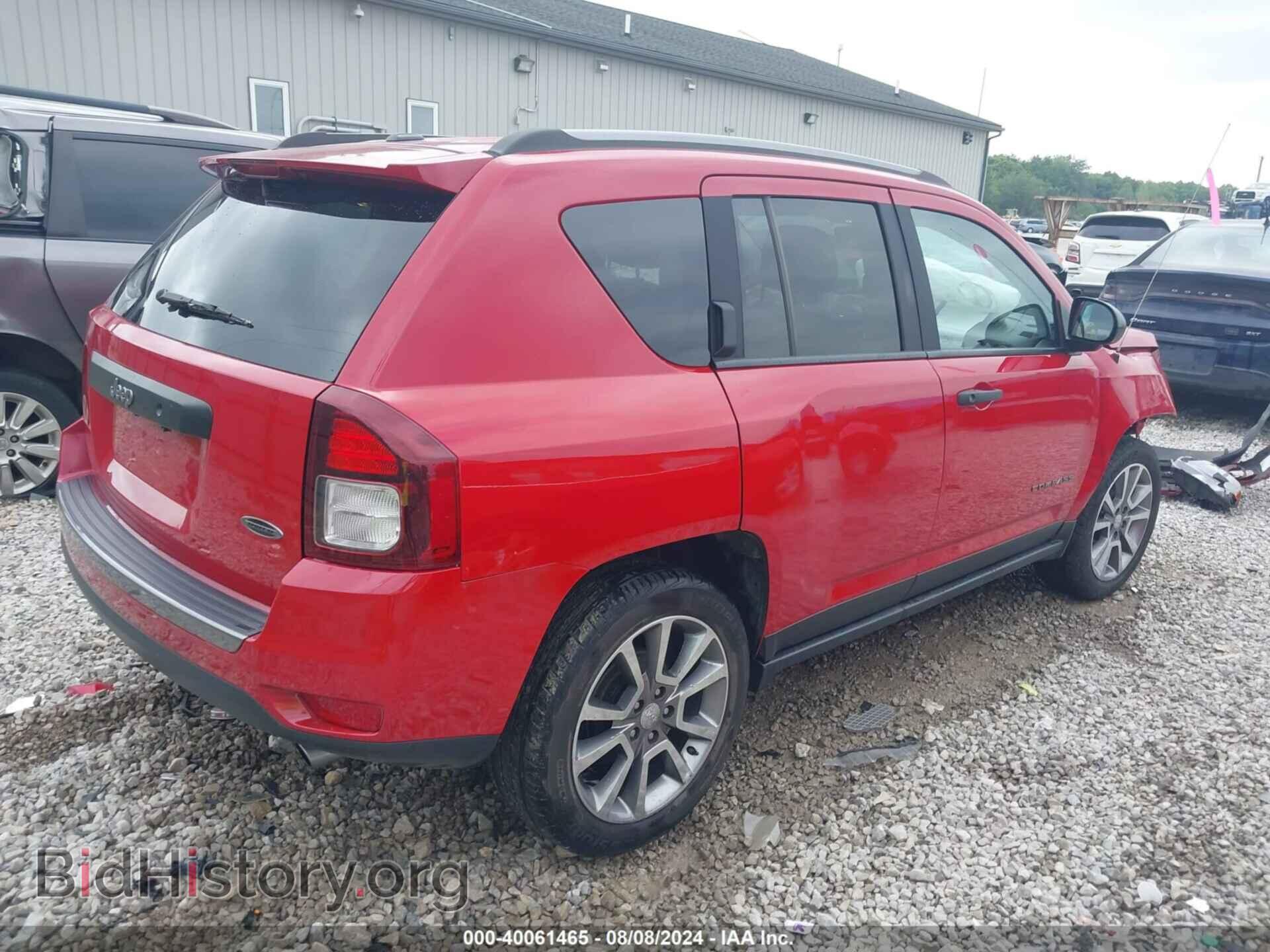 2016 JEEP COMPASS - VIN: 1C4NJCBA7GD731781 - Фото 4