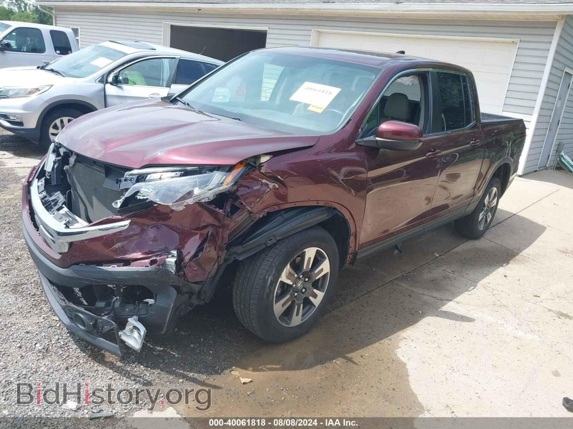 2017 HONDA RIDGELINE - VIN: 5FPYK3F63HB025019 - Фото 2