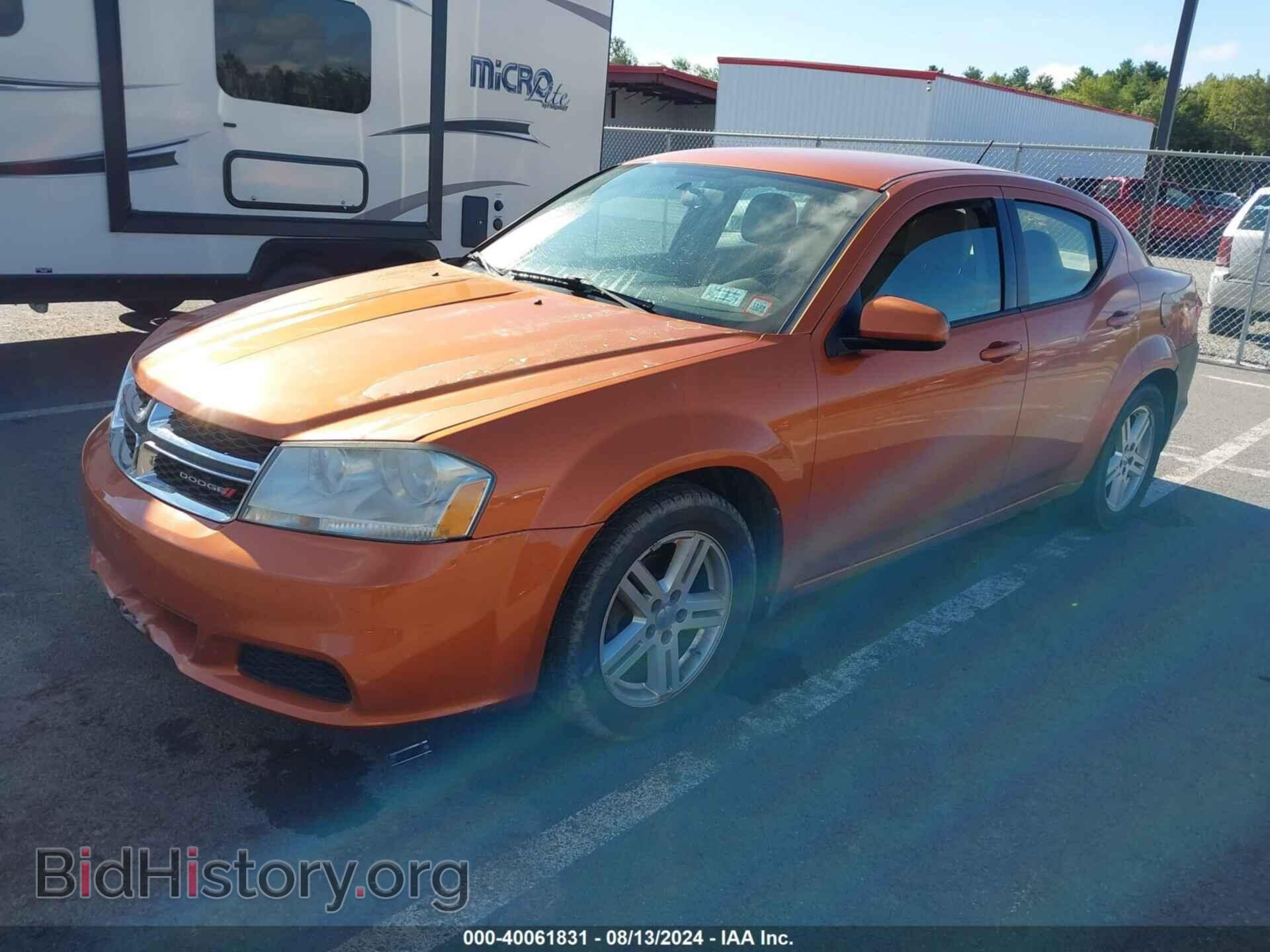 2011 DODGE AVENGER - VIN: 1B3BD1FB7BN575098 - Фото 2