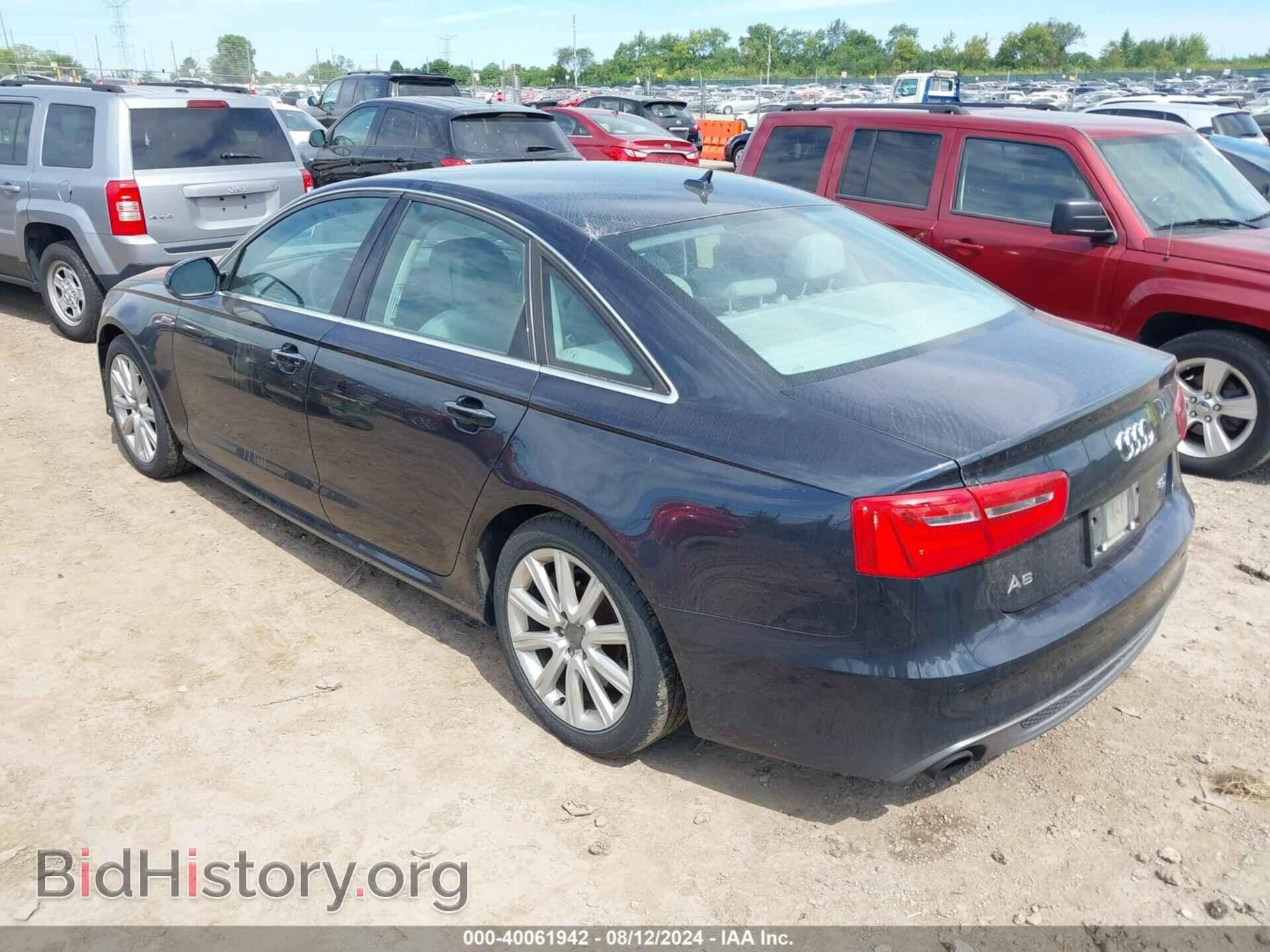 2013 AUDI A6 - VIN: WAUHGAFC4DN057359 - Фото 3