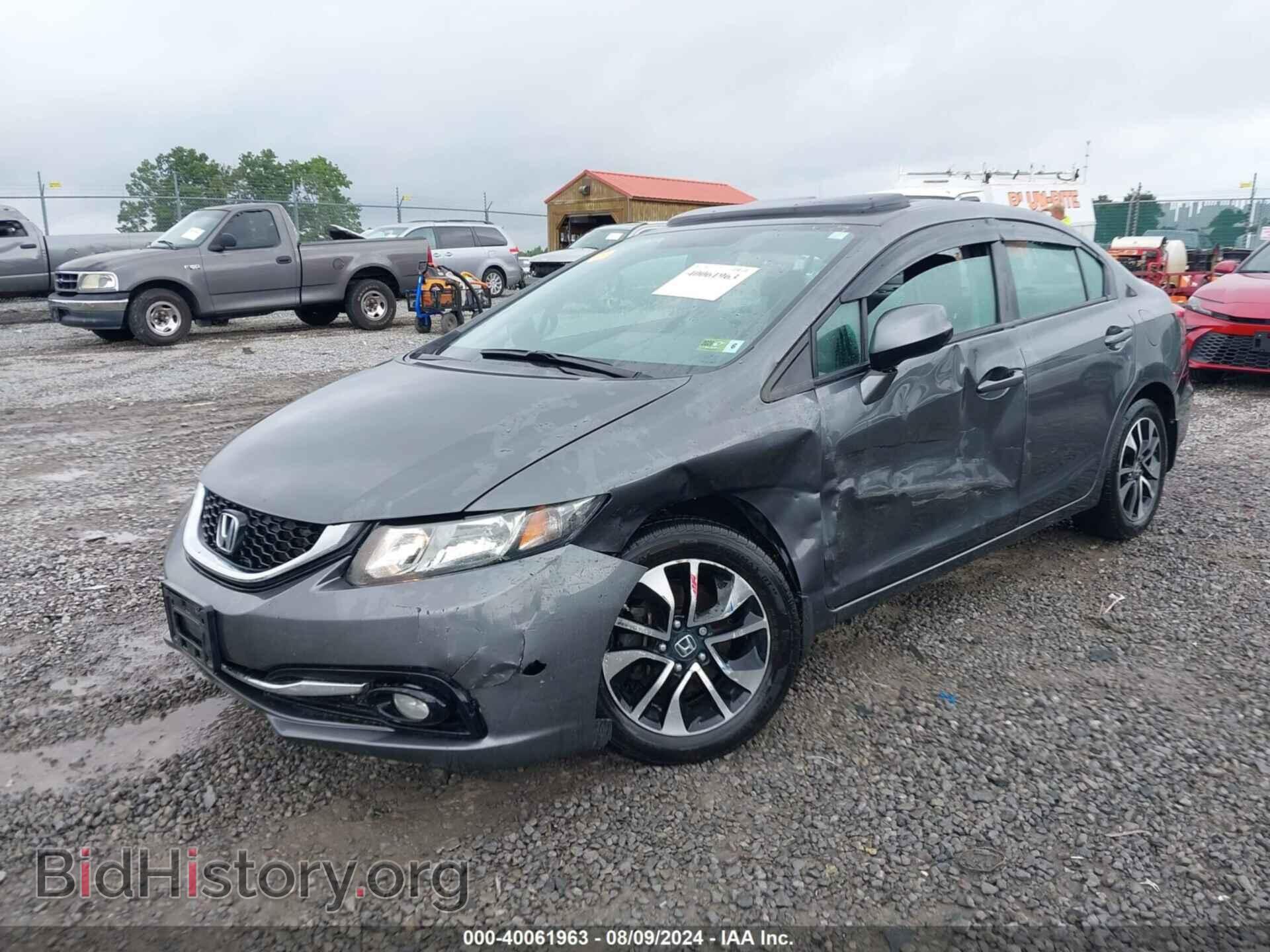 2013 HONDA CIVIC - VIN: 2HGFB2F97DH545346 - Фото 2