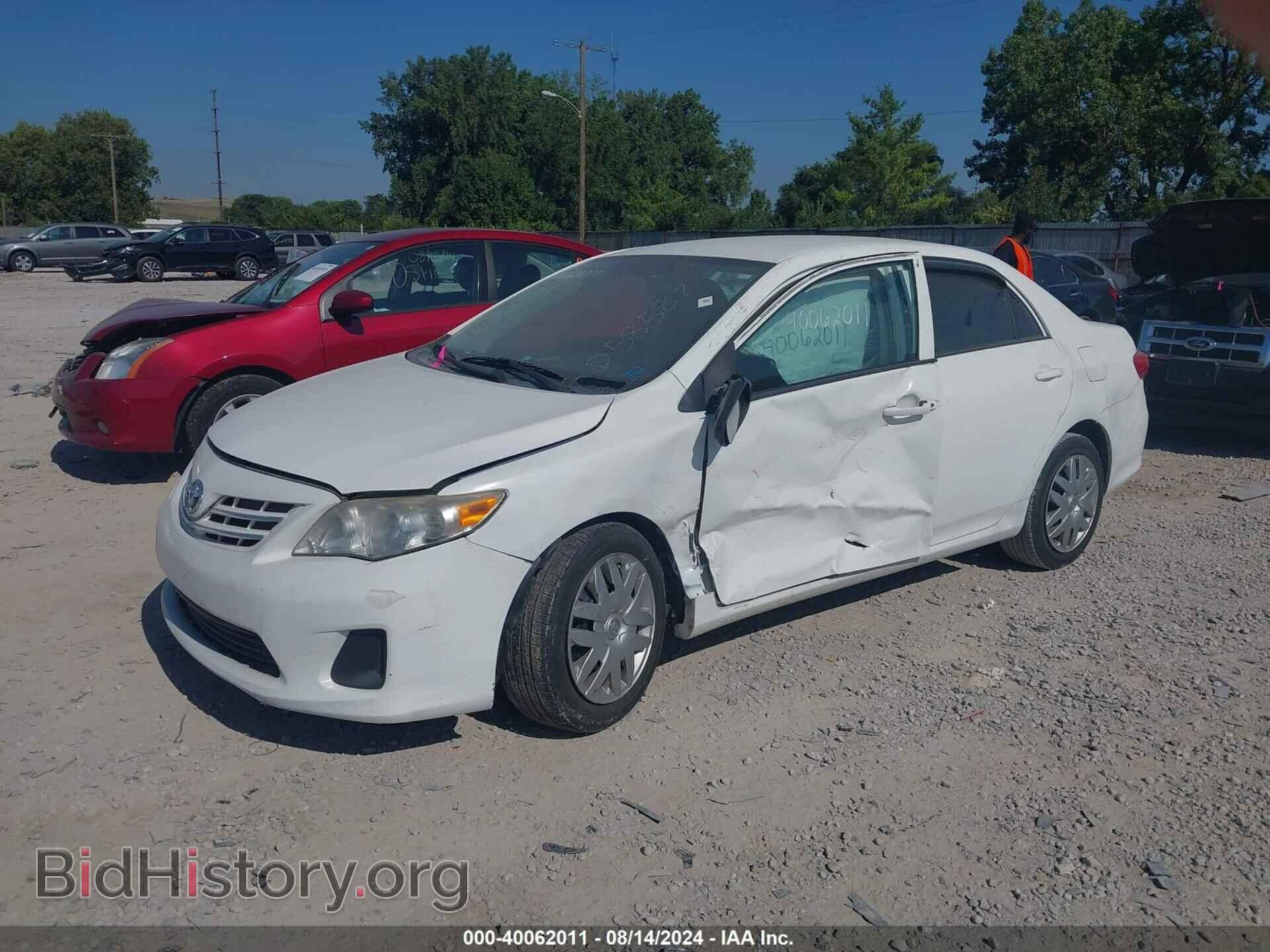 2013 TOYOTA COROLLA - VIN: 2T1BU4EEXDC058587 - Фото 2