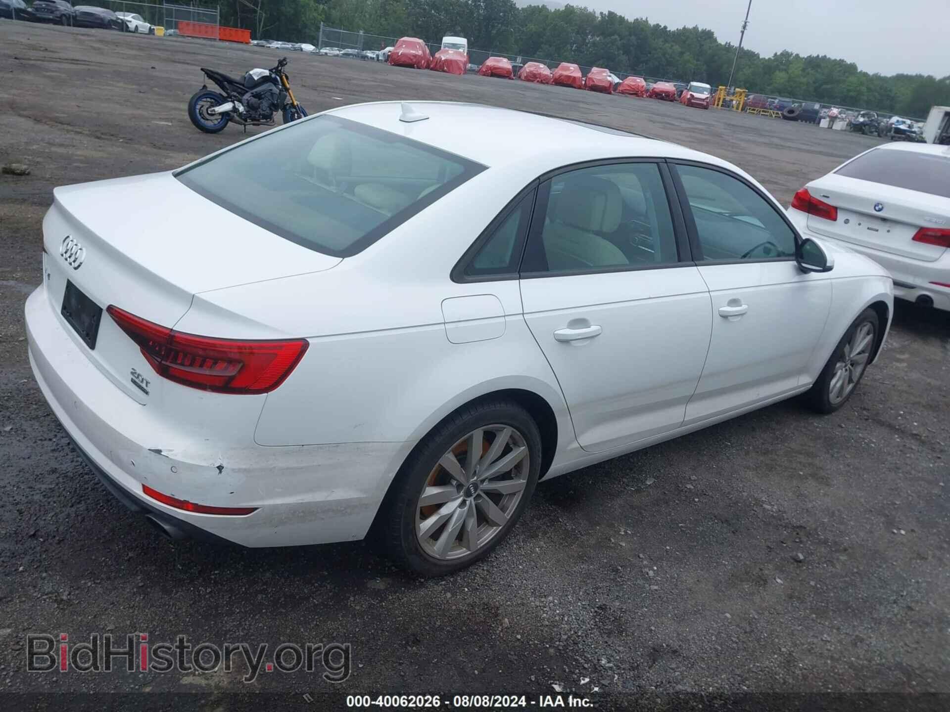 2017 AUDI A4 - VIN: WAUANAF45HN005194 - Фото 4