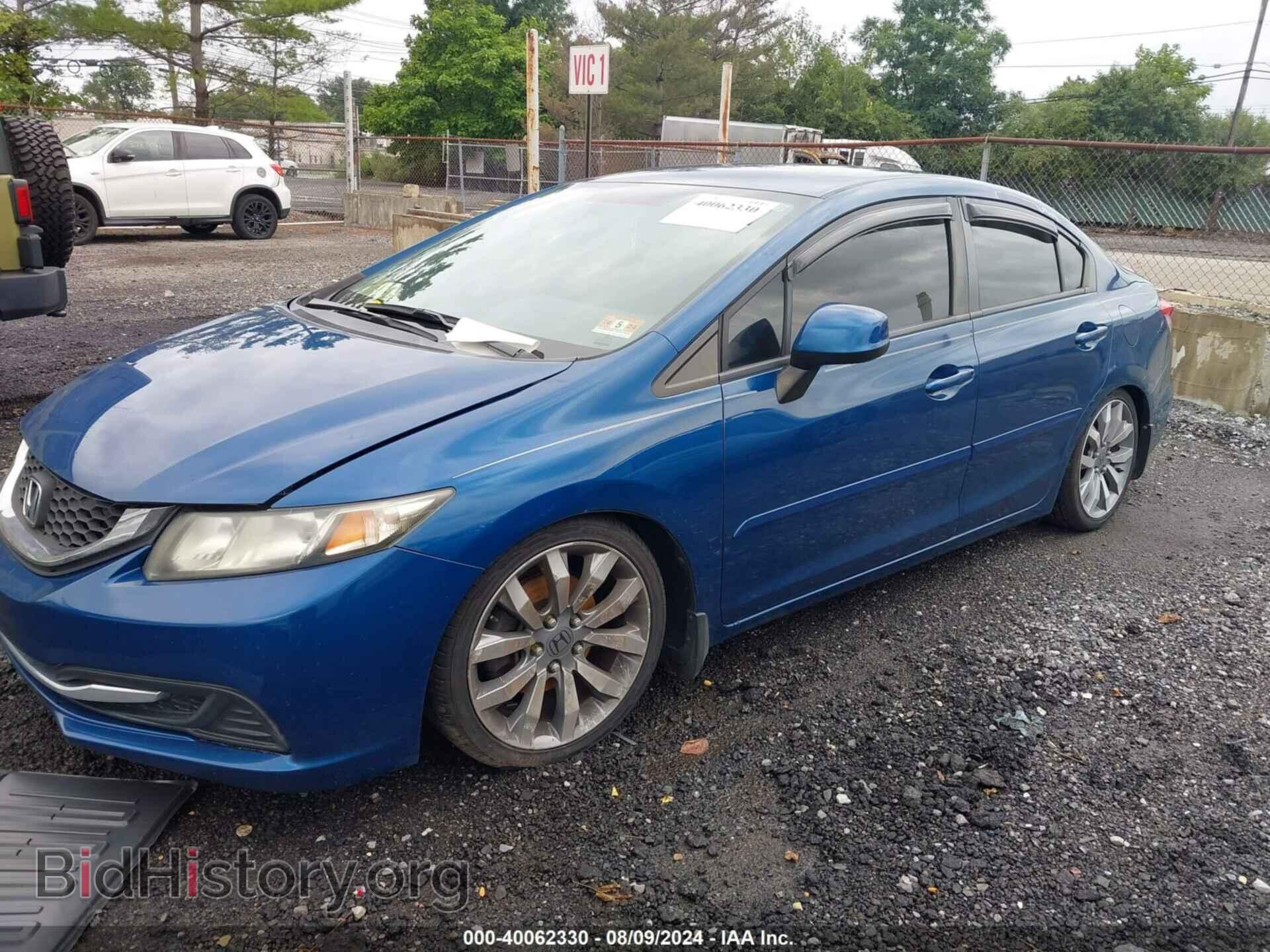 2013 HONDA CIVIC - VIN: 2HGFB2F52DH598257 - Фото 2