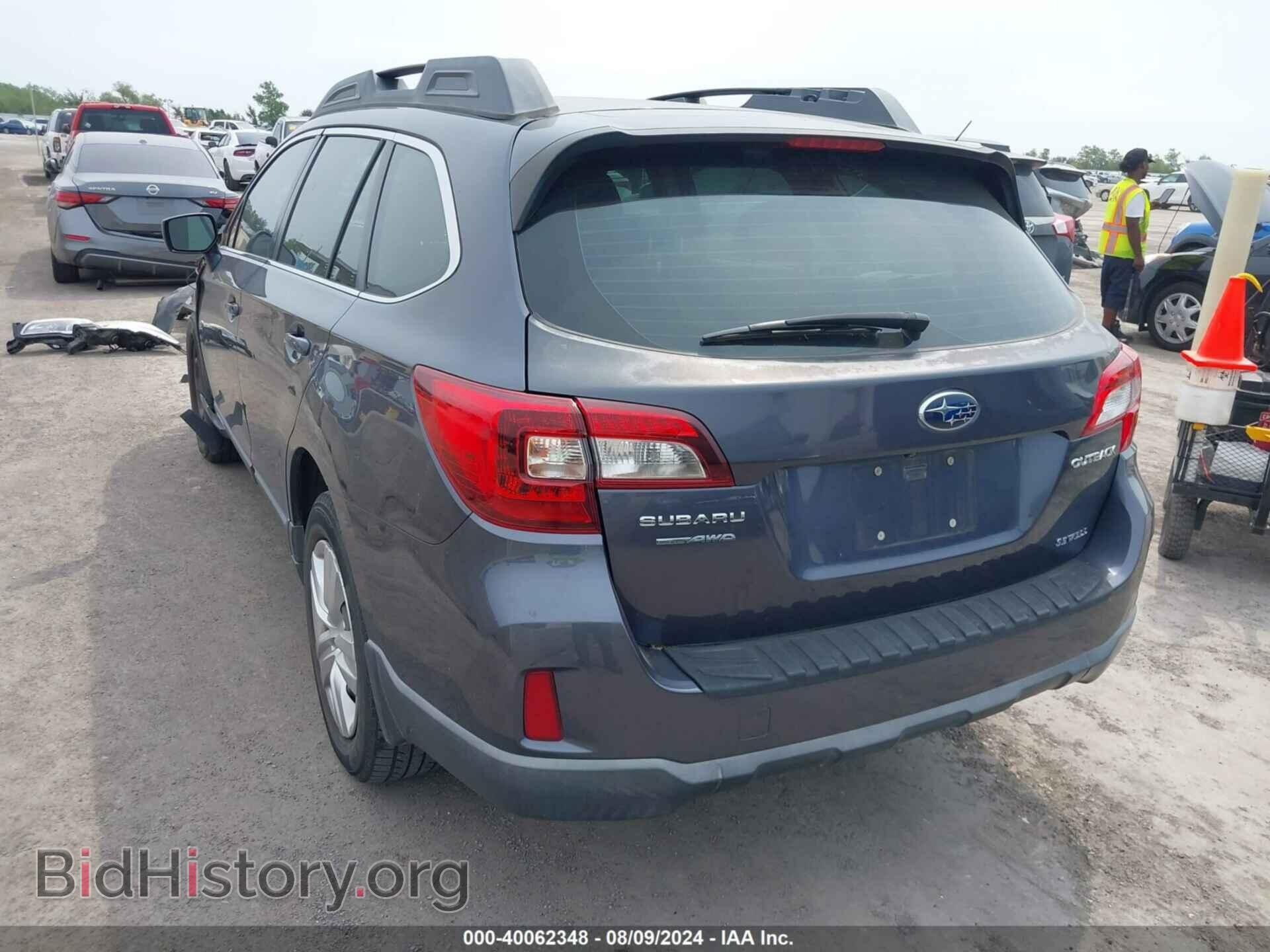 2015 SUBARU OUTBACK - VIN: 4S4BSBAC6F3315914 - Фото 3