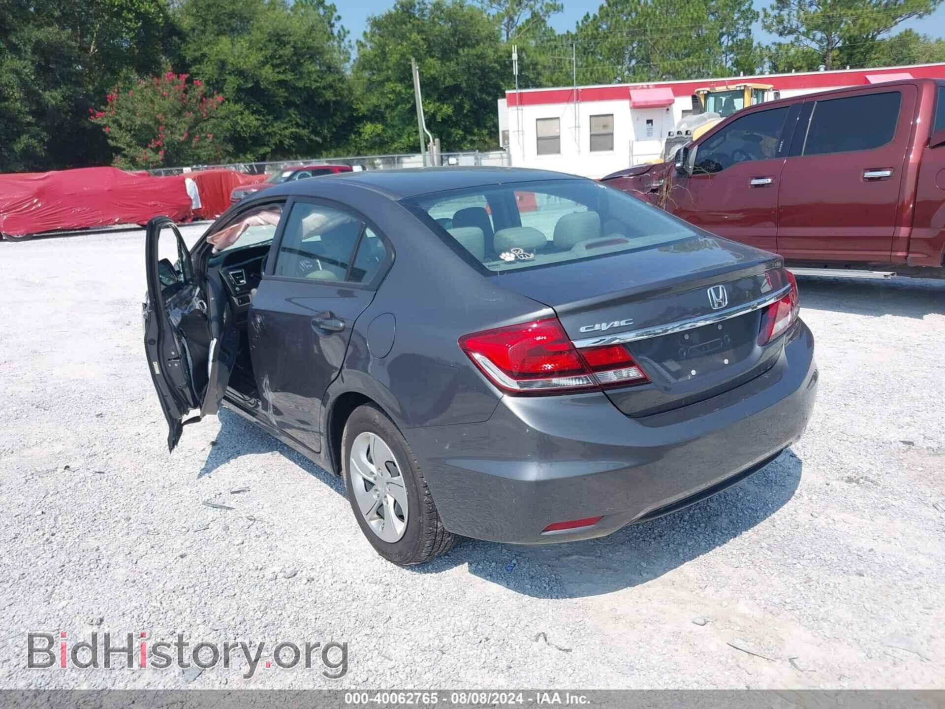 2013 HONDA CIVIC - VIN: 2HGFB2F50DH595678 - Фото 3