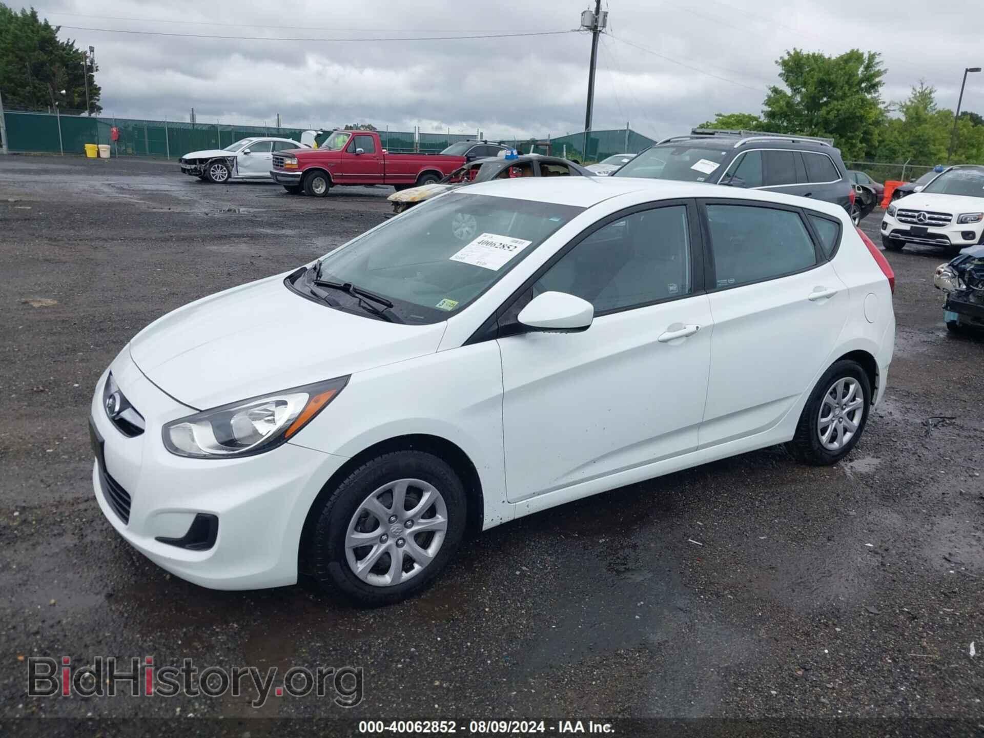 2012 HYUNDAI ACCENT - VIN: KMHCT5AE3CU016276 - Фото 2
