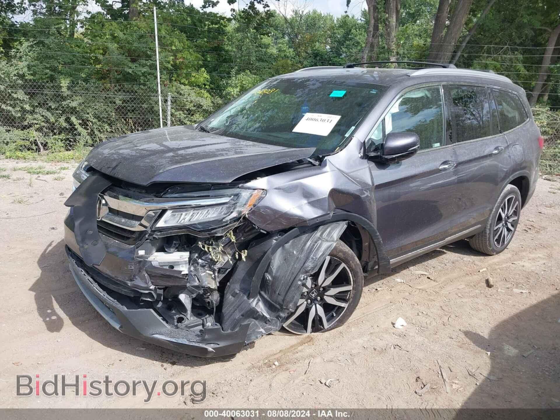 2021 HONDA PILOT - VIN: 5FNYF6H68MB017777 - Фото 2